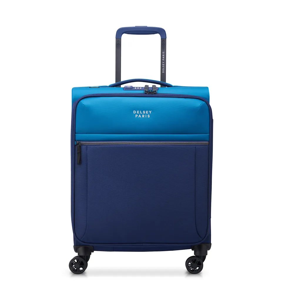 delsey-paris-brochant-3-kabinenkoffer-55-cm-ultramarinblau-slim image 1