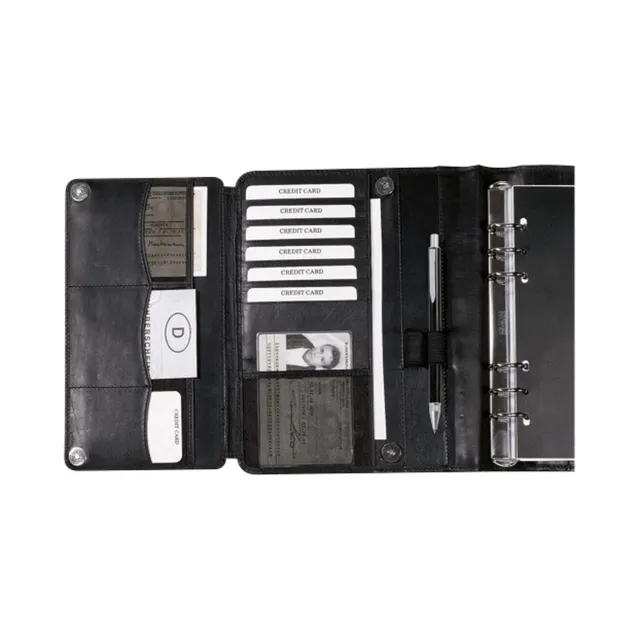 alumaxx-manager-planer-a5-systemplaner-nappleder-schwarz image 1