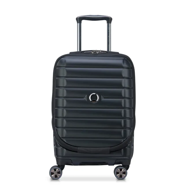 delsey-shadow-5-0-kabinenkoffer-55cm-schwarz-erweiterbar image 1