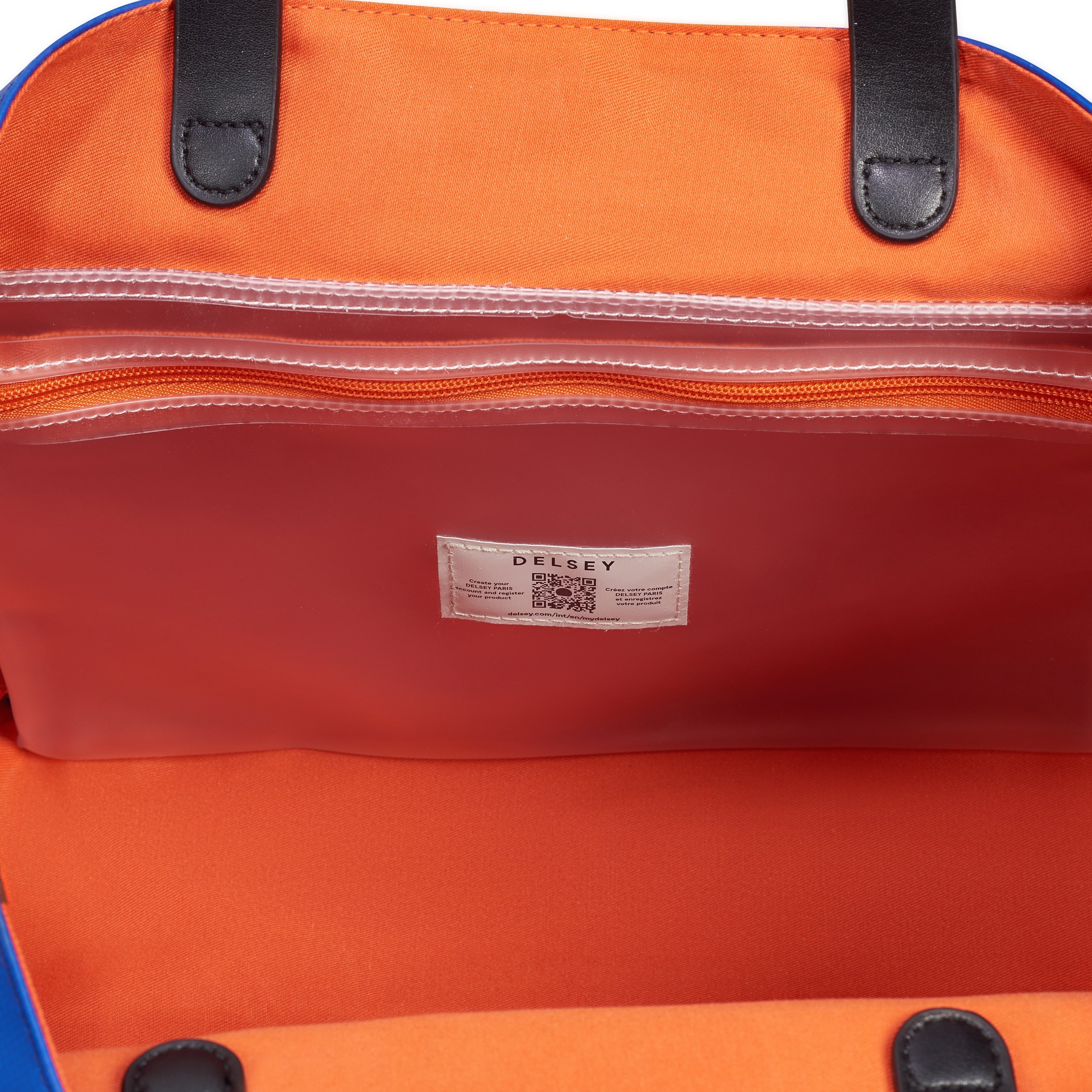 delsey-elegance-croisiere-tote-26-cm-electric-blue-shopper image 5