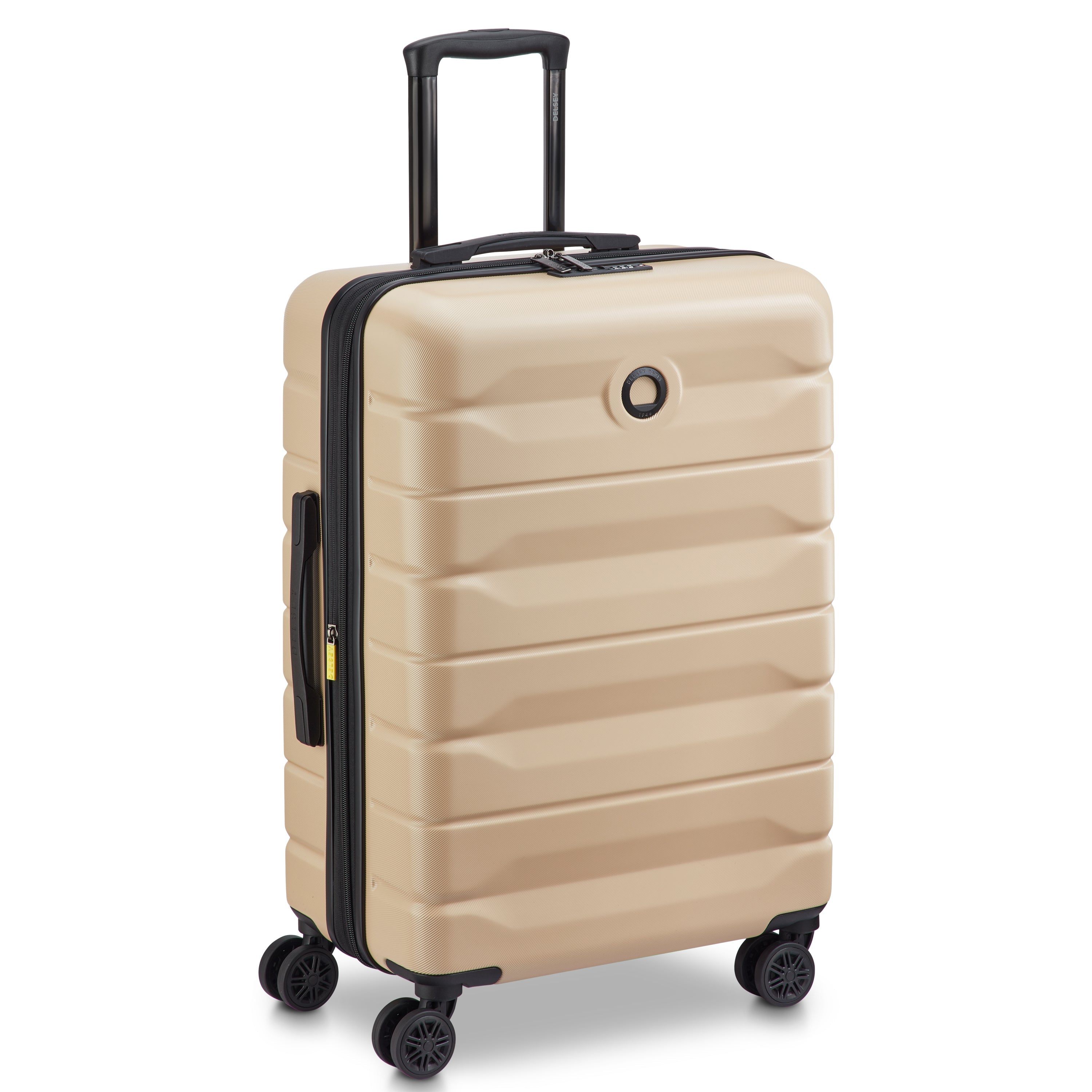 delsey-air-armour-koffer-66-cm-warm-sand-erweiterbar-tsa image 2