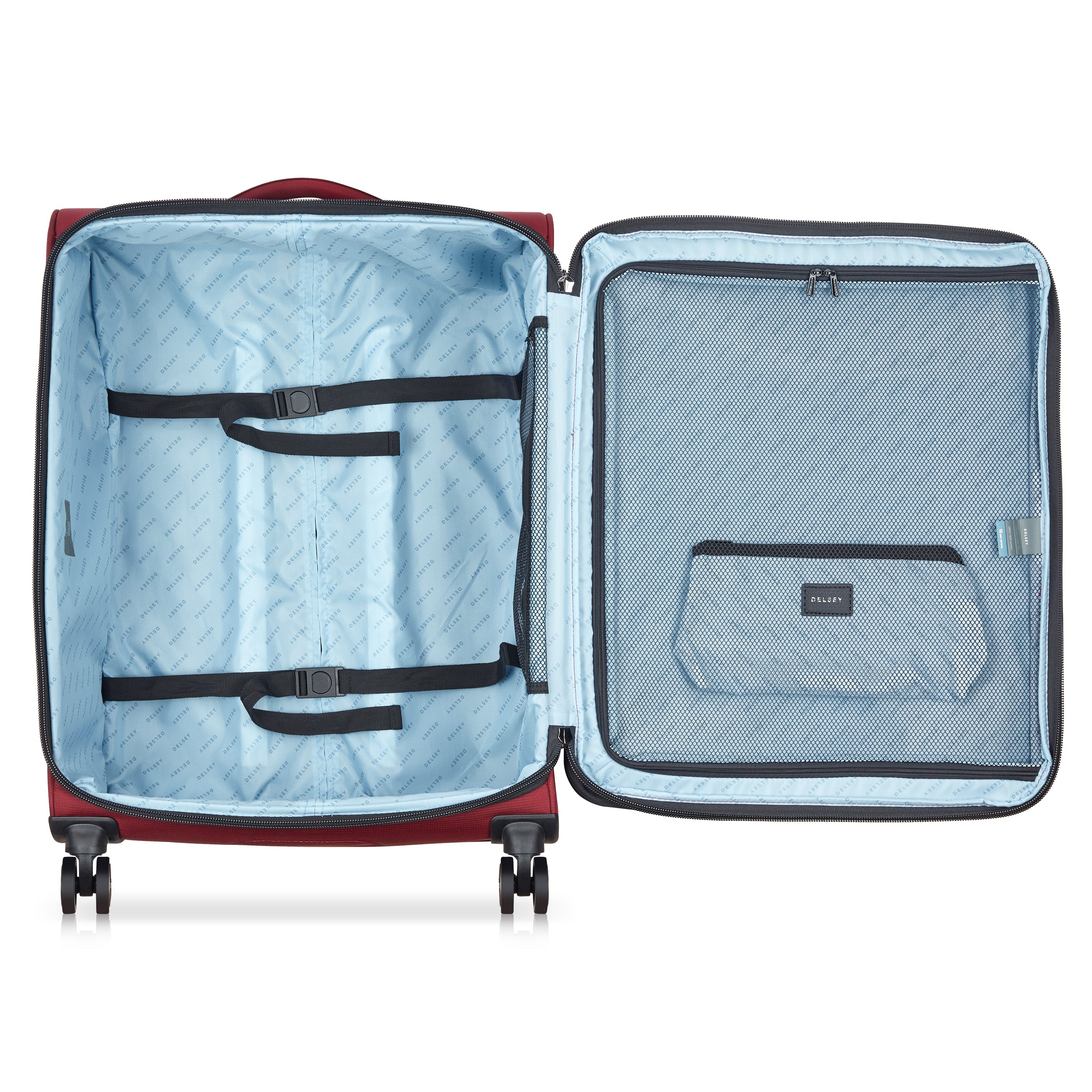 delsey-brochant-3-shadow-dlx-koffer-70-cm-bordeaux image 6