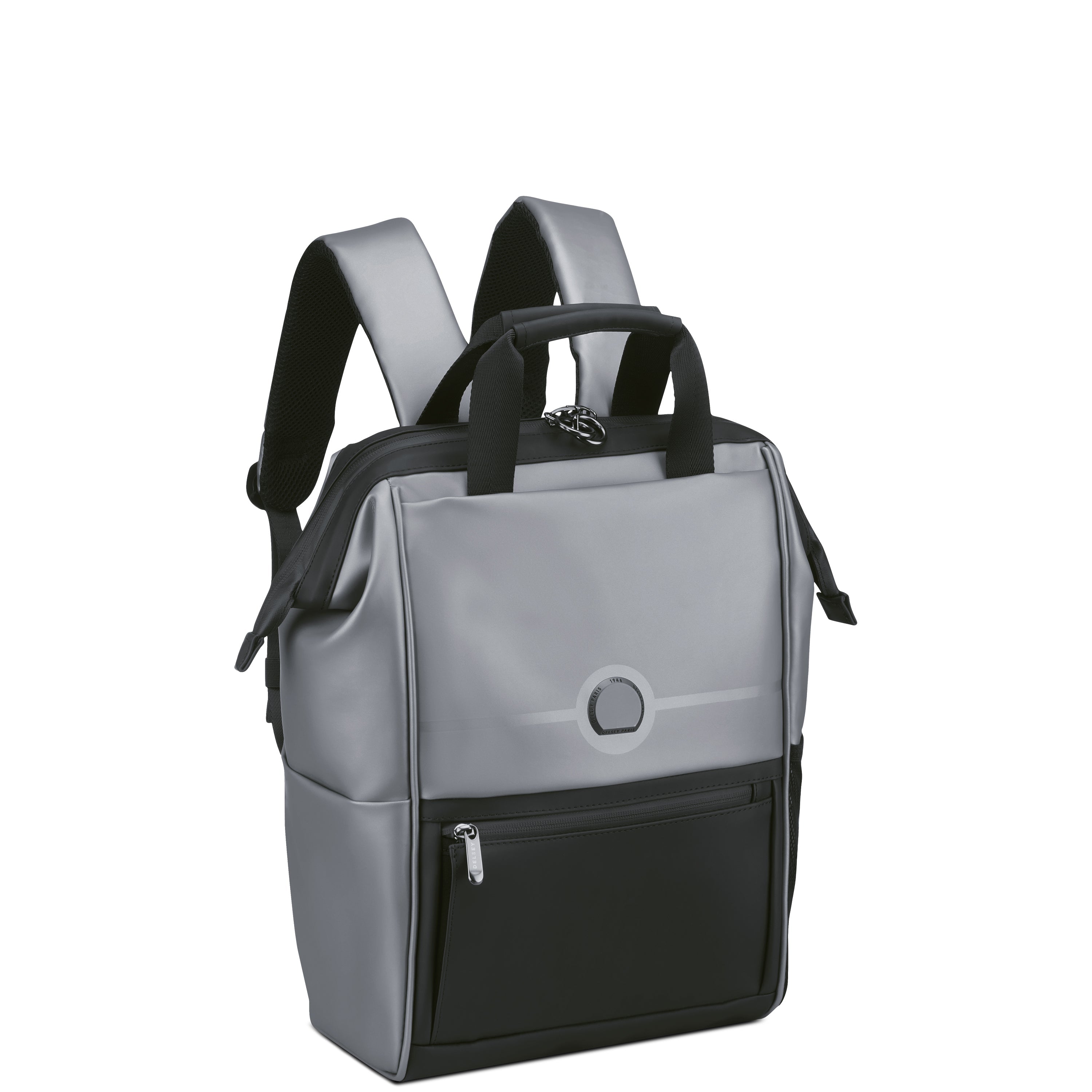 delsey-paris-turenne-soft-rucksack-23l-silber image 2