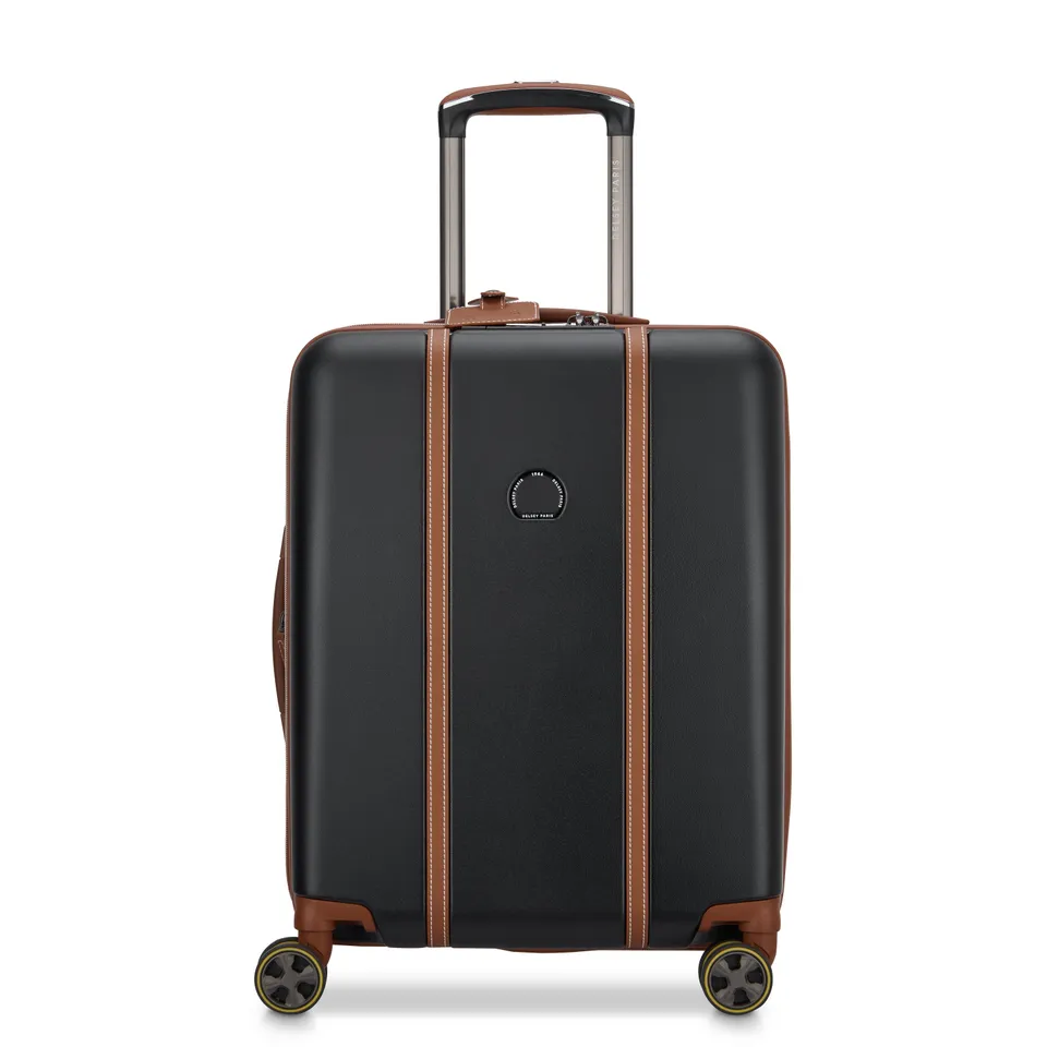 delsey-cadence-kabinenkoffer-55-cm-schwarz-erweiterbar image 1
