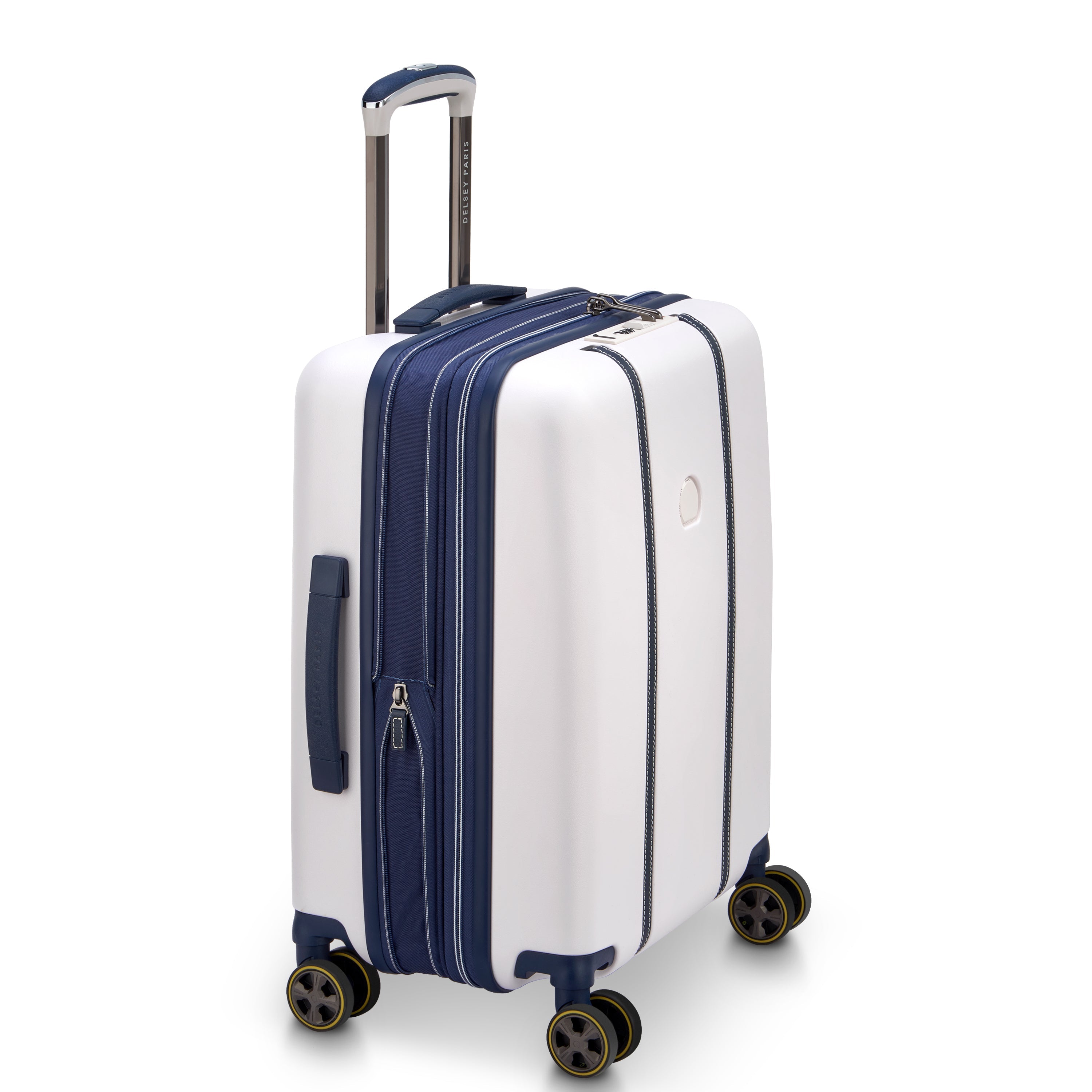 delsey-cadence-55-cm-kabinenkoffer-navy-slim-erweiterbar image 7