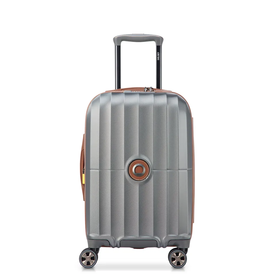 delsey-carrousel-2-kabinenkoffer-55-cm-silber image 1