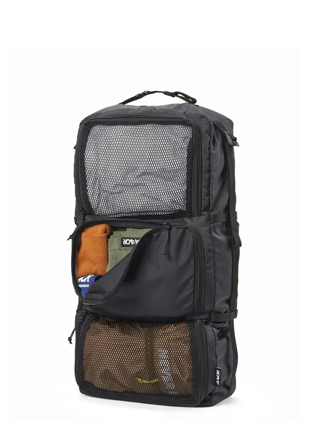 aevor-travel-trunk-packtasche-ripstop-black-3-f-cher image 1