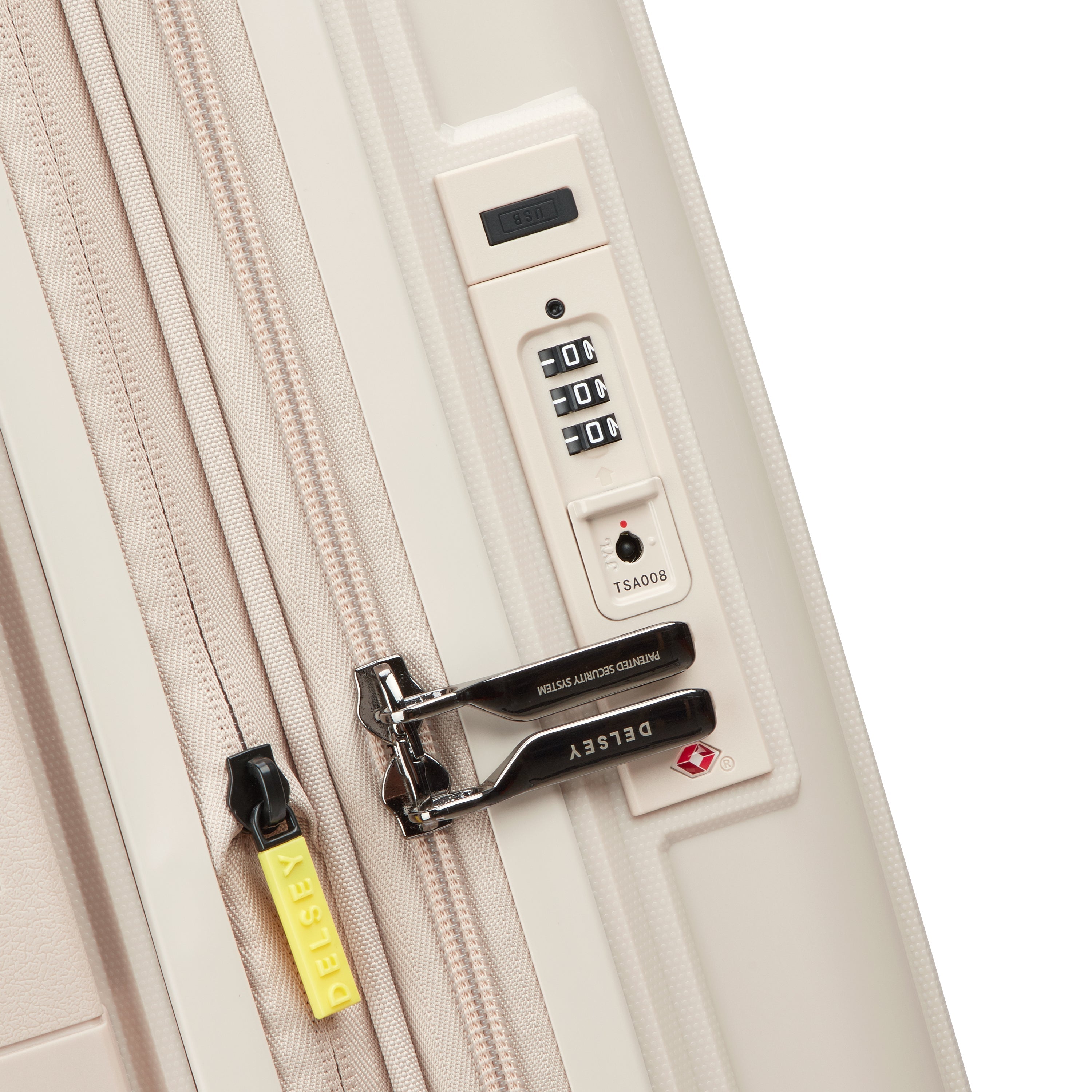 delsey-belmont-plus-lutece-kabinenkoffer-55-cm-beige-slim image 5