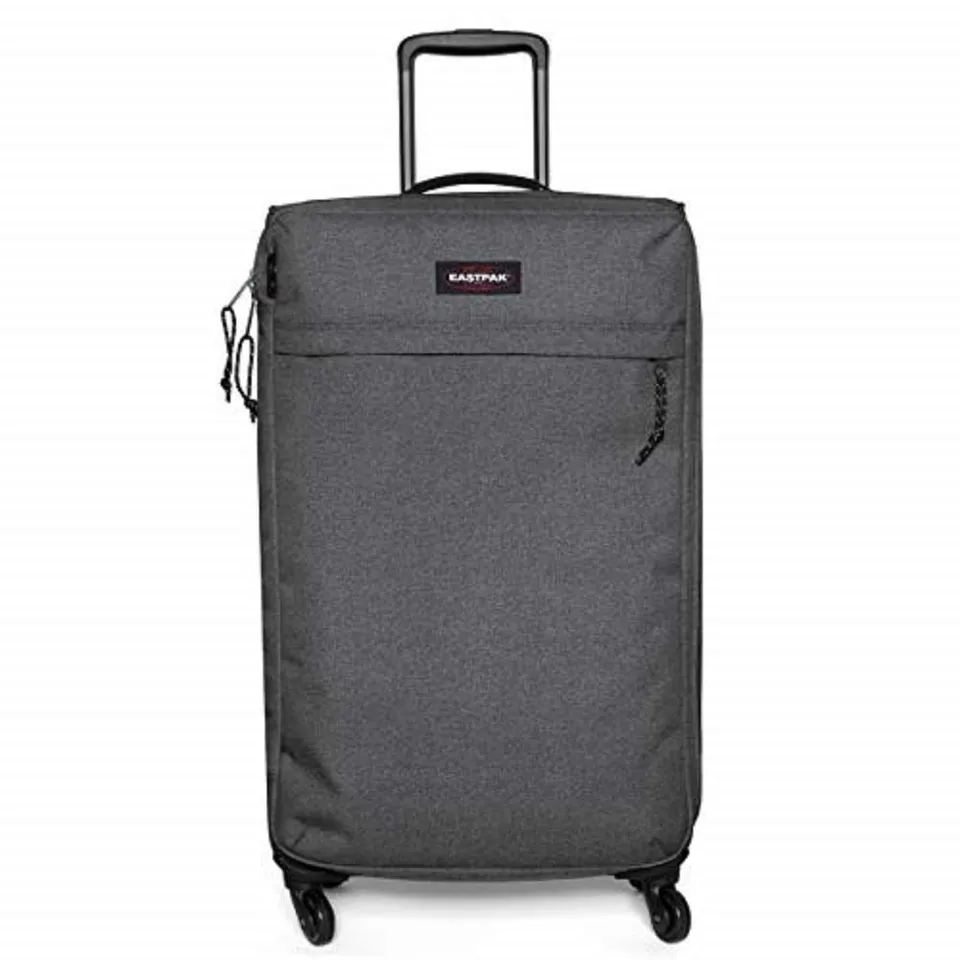 eastpak-traf-ik-koffer-80-cm-grau-black-denim-trolley image 1