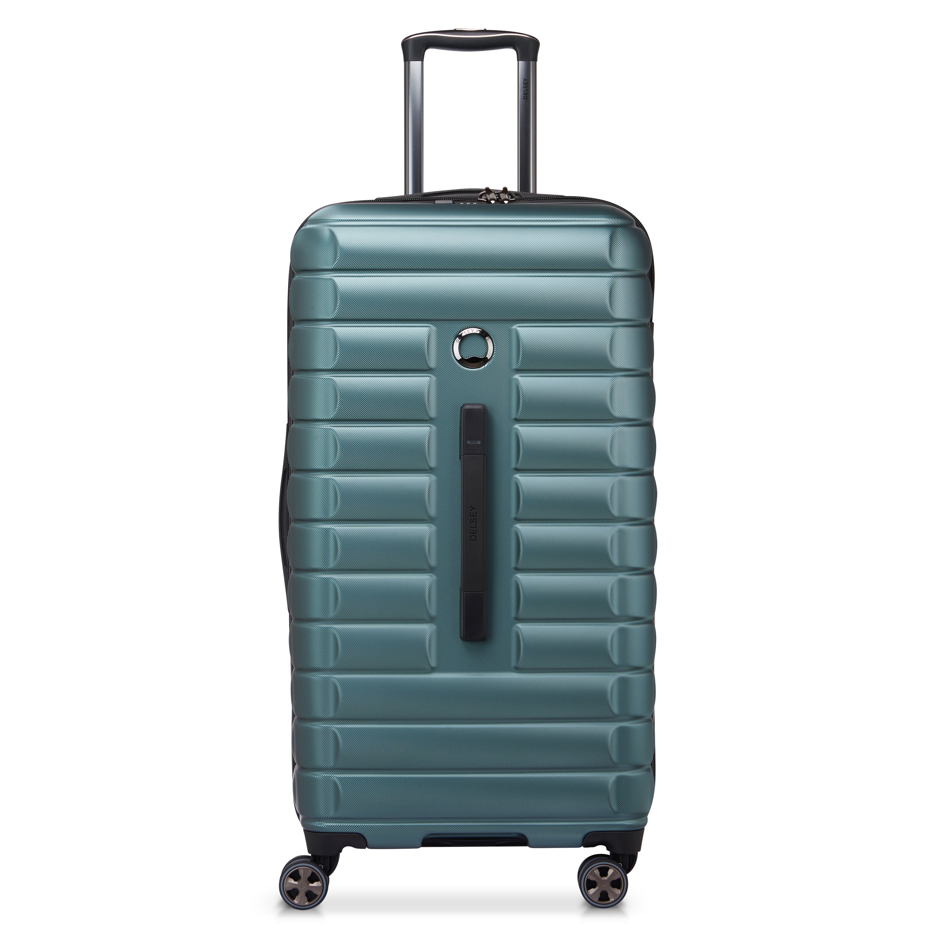 delsey-shadow-5-0-trunk-koffer-80-cm-gr-n-xl-hartschale image 1