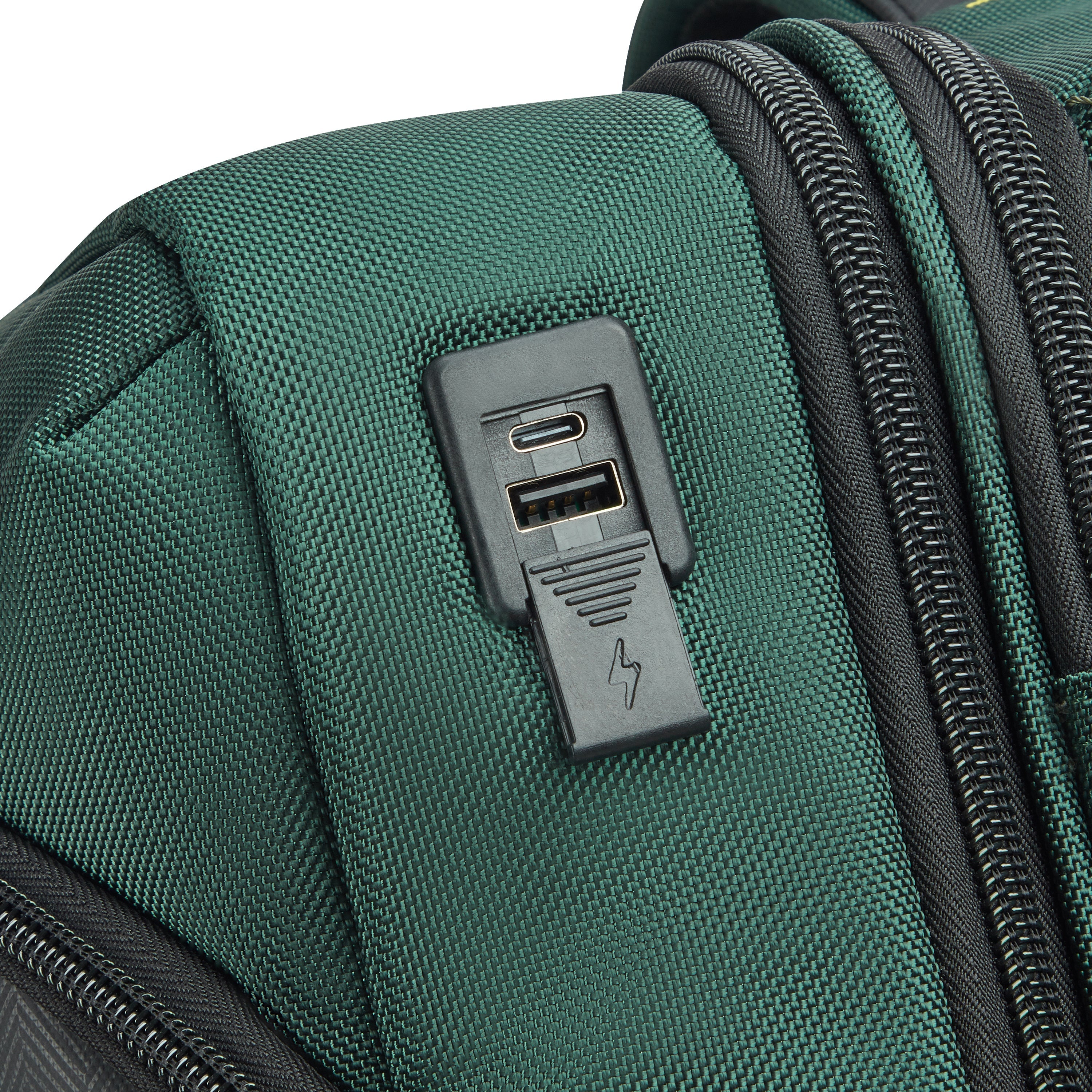 delsey-dlc-pro-trolley-rucksack-48l-olive-mit-rollen image 7