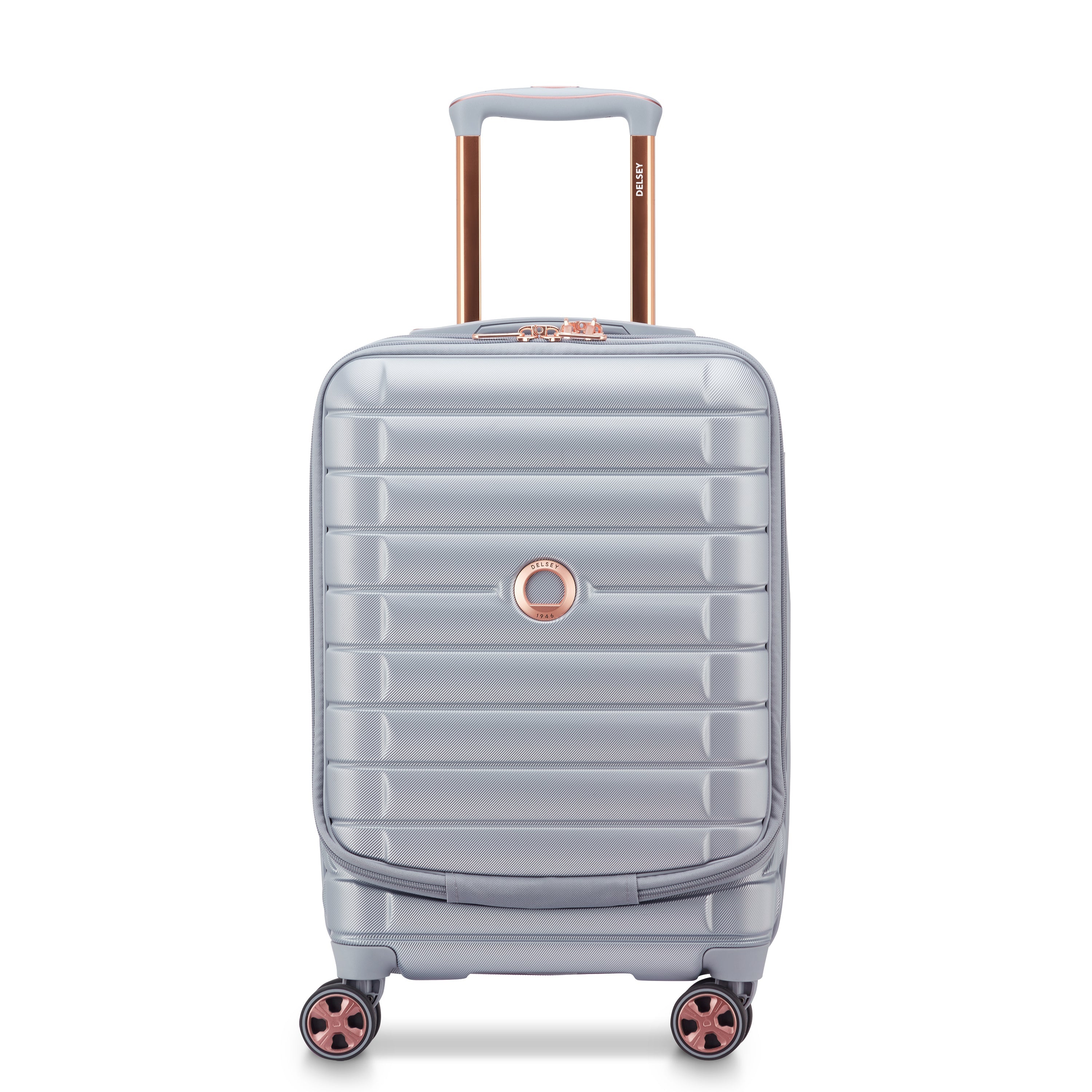 delsey-paris-brochant-3-kabinenkoffer-55-cm-platin image 1