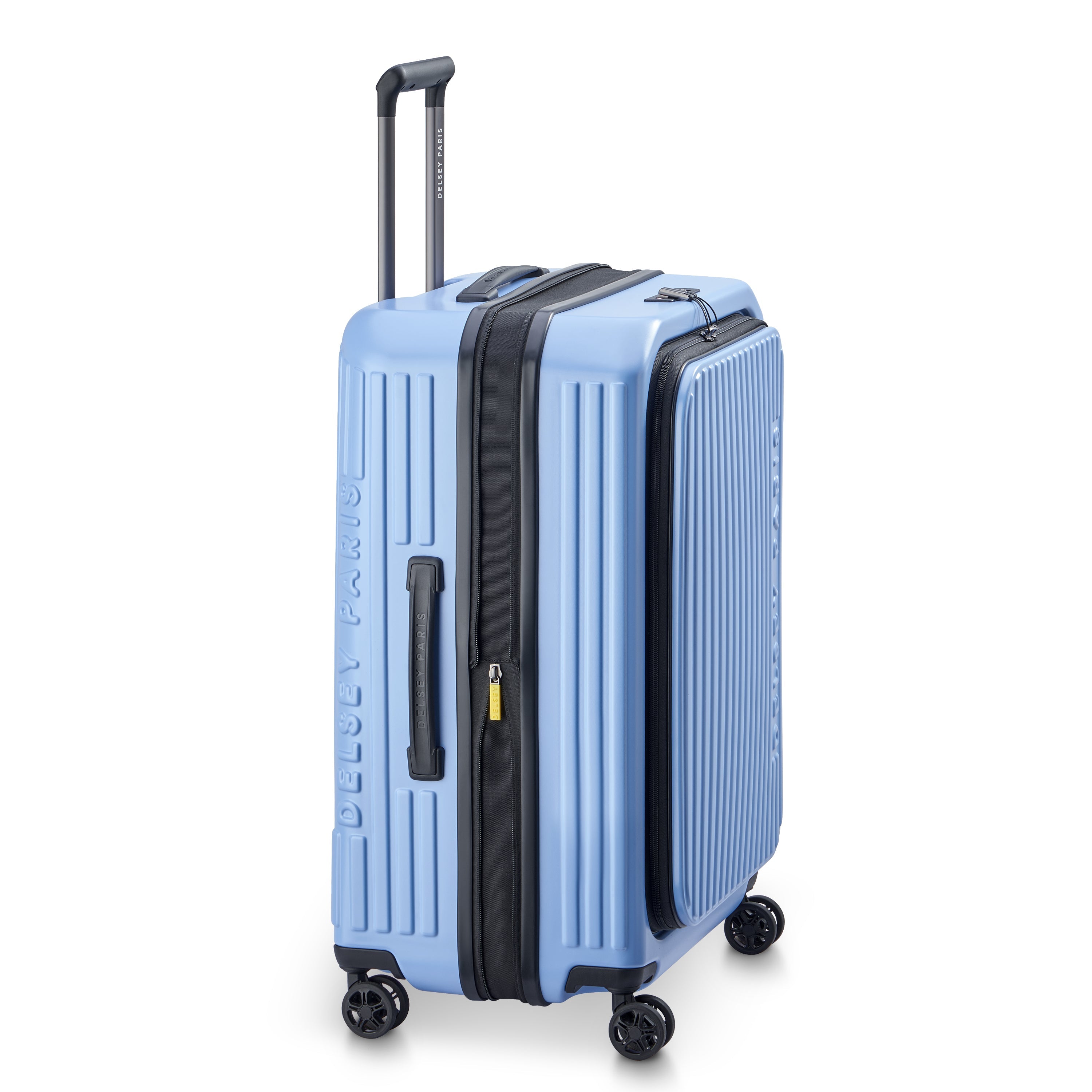delsey-brochant-securitime-zip-65-5-cm-koffer-blau image 6