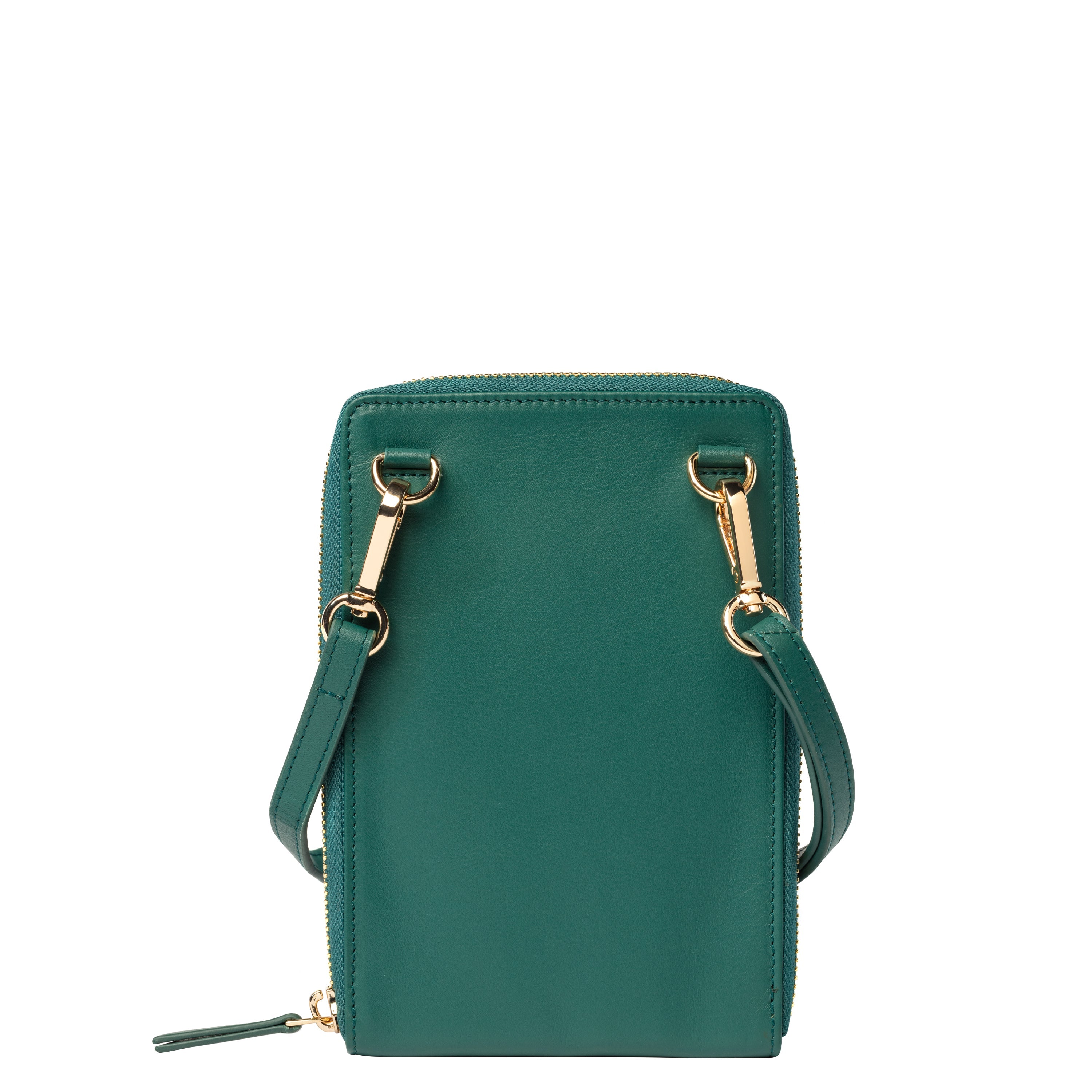 delsey-le-cuir-lisse-geldb-rse-gr-n-leder-premium image 8