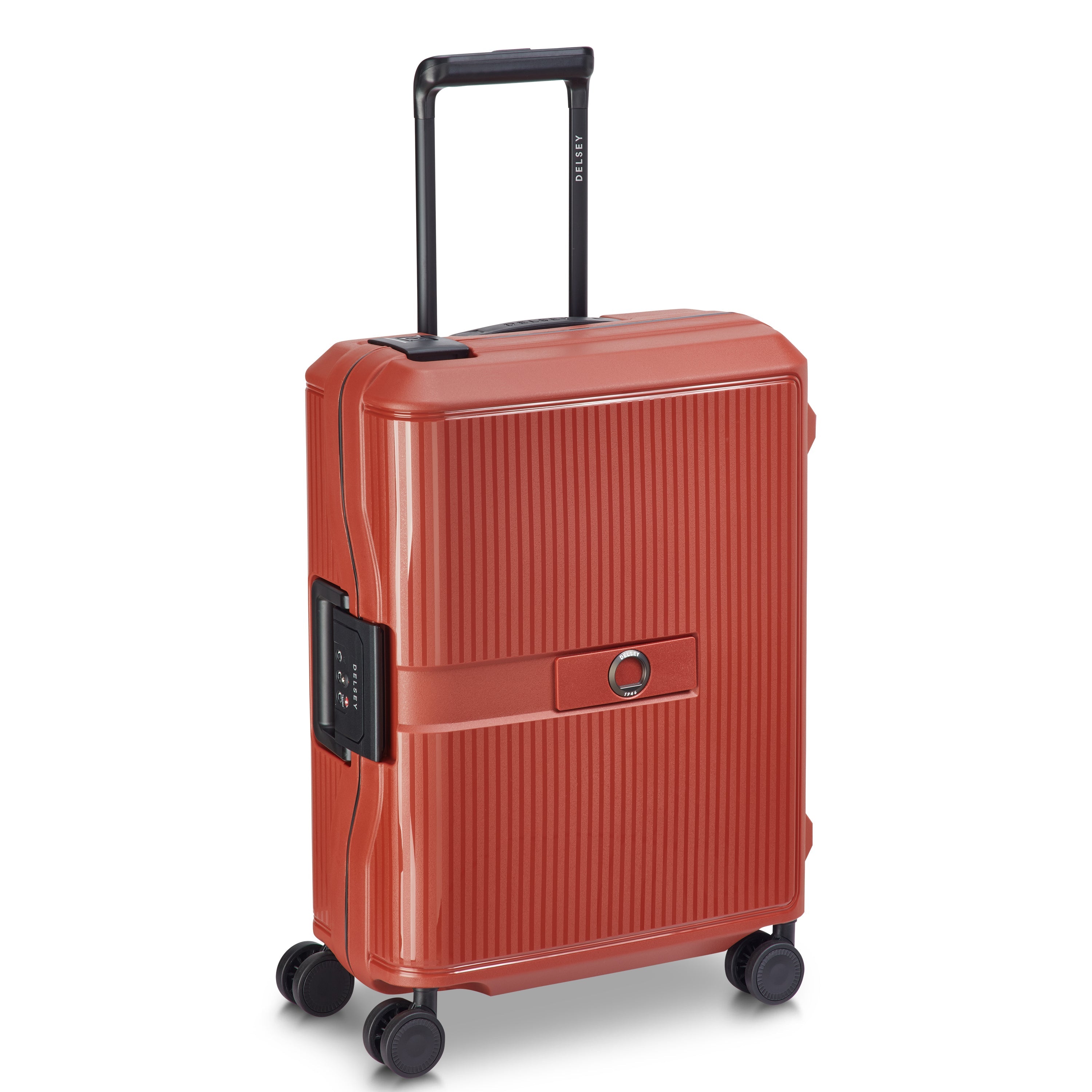 delsey-vauban-kabinenkoffer-55-cm-terracotta-hartschale image 2