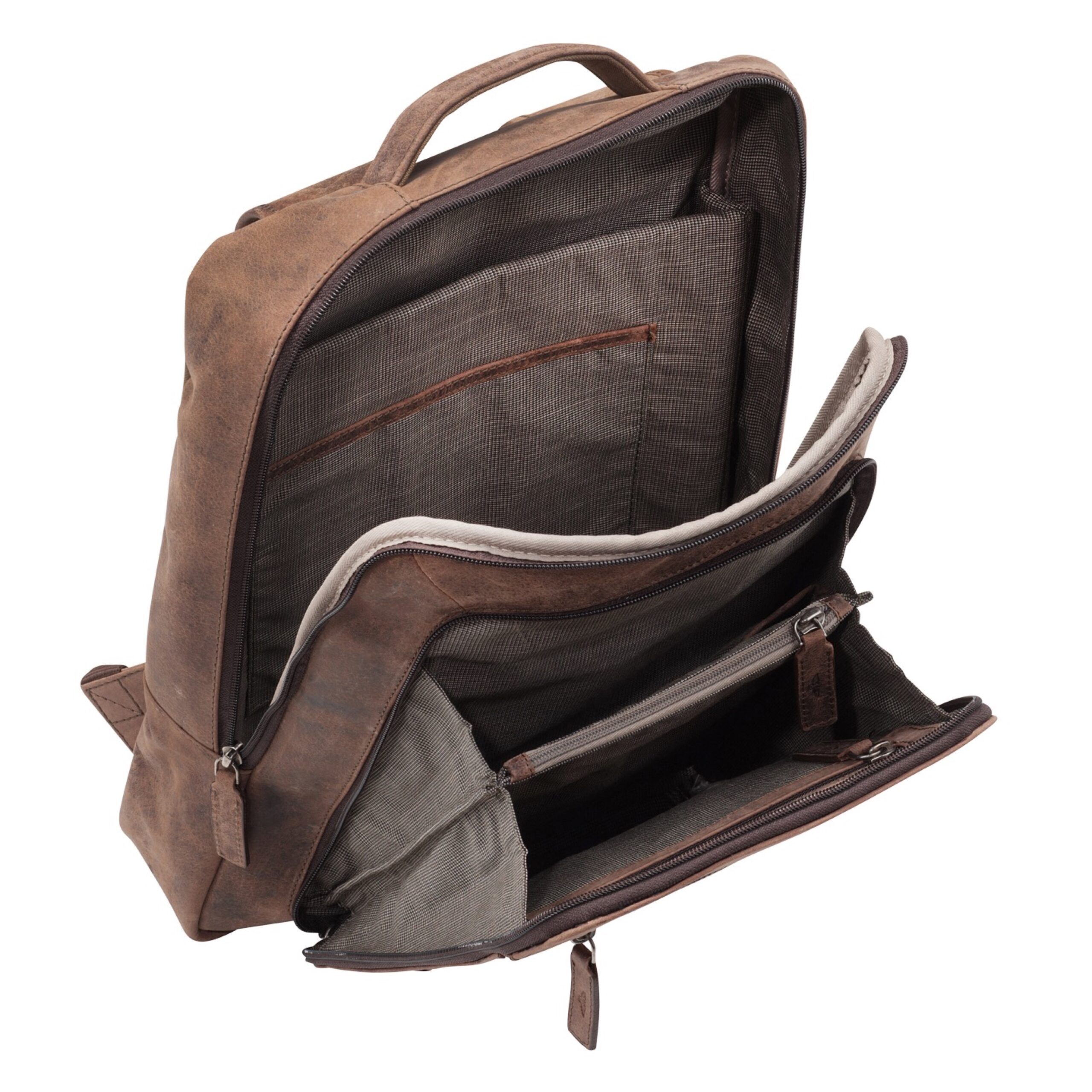 alumaxx-jester-business-rucksack-braun-15-6-zoll image 2