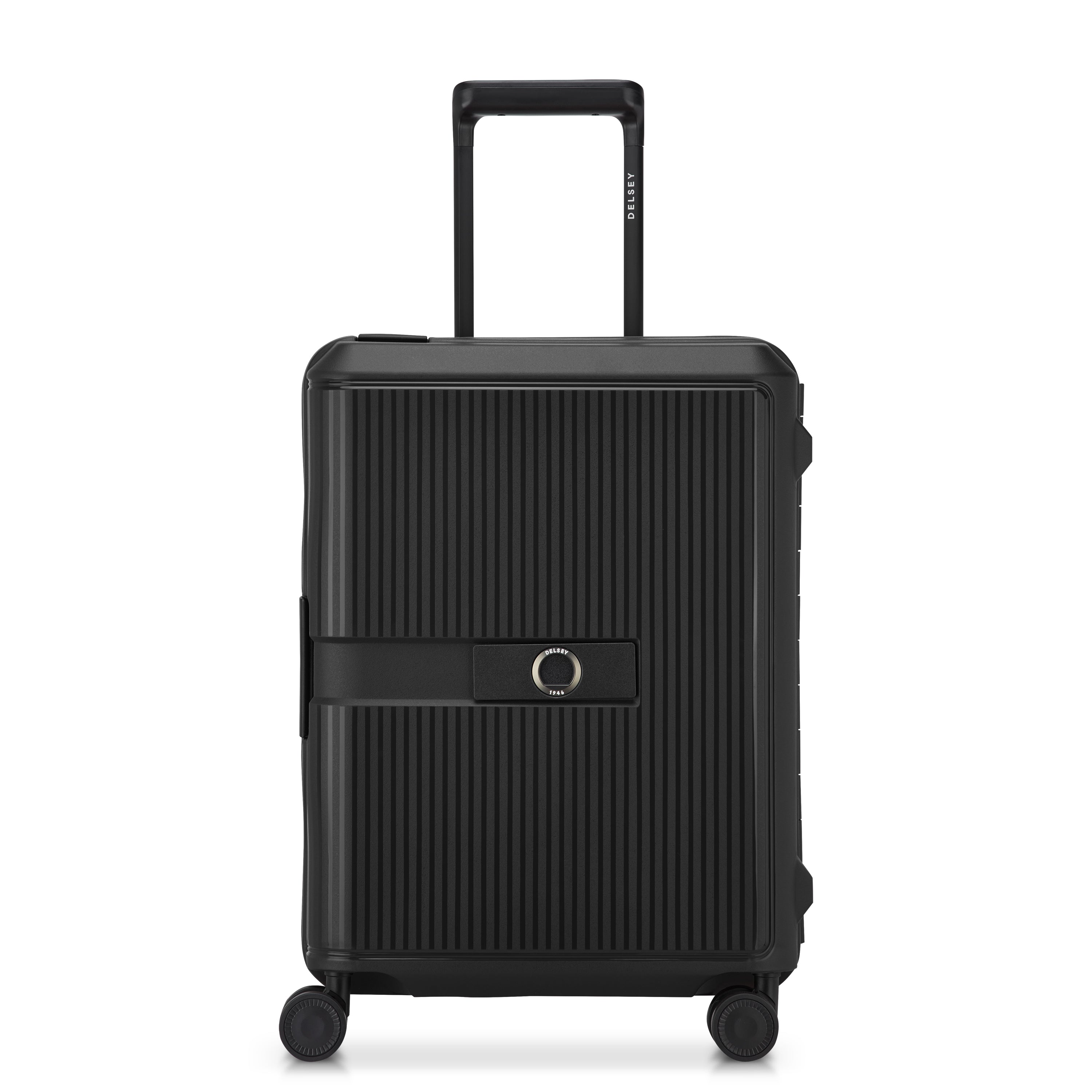 delsey-paris-vauban-kabinenkoffer-55cm-schwarz-hartschale image 1