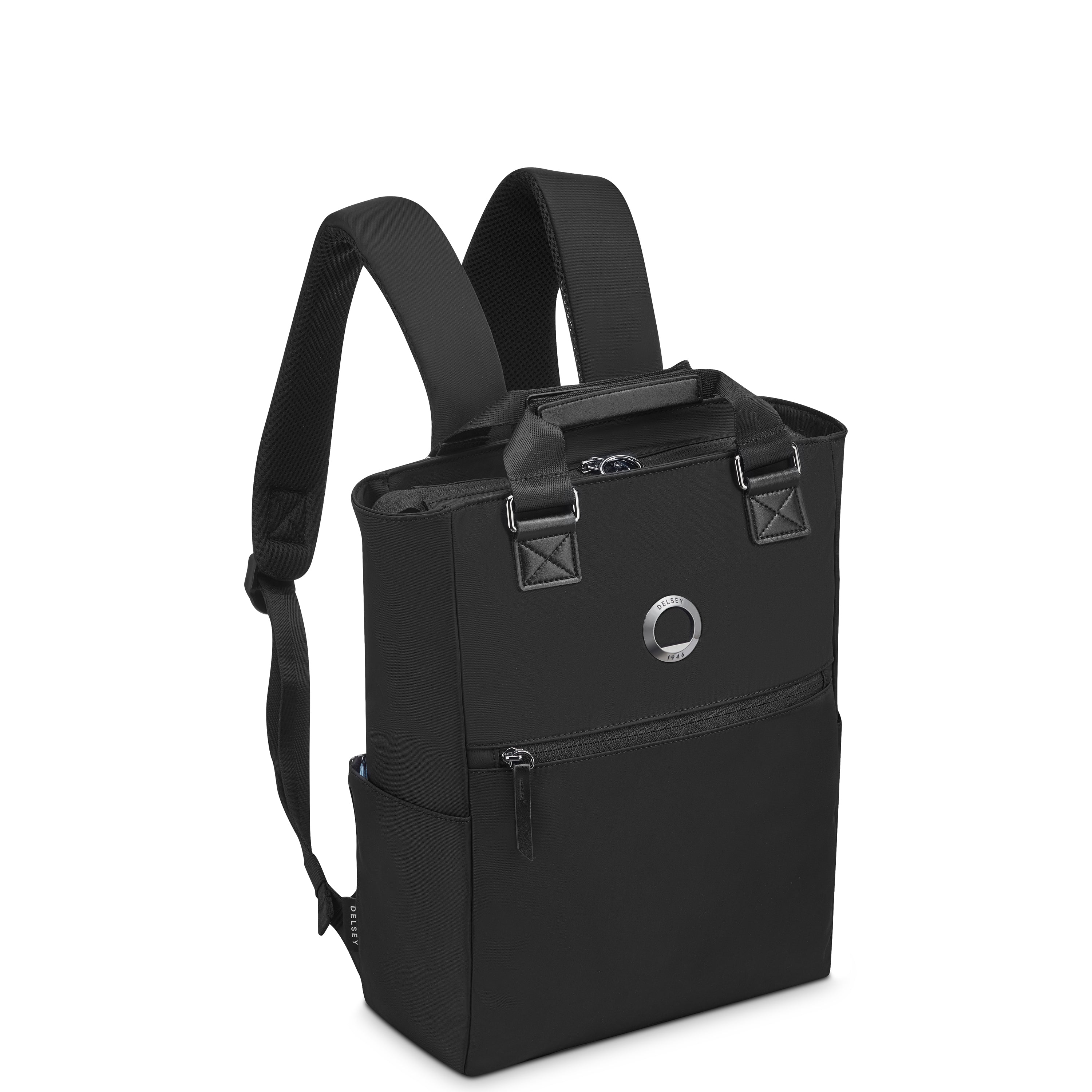delsey-victoire-tote-rucksack-17l-schwarz-mit-laptopfach image 2