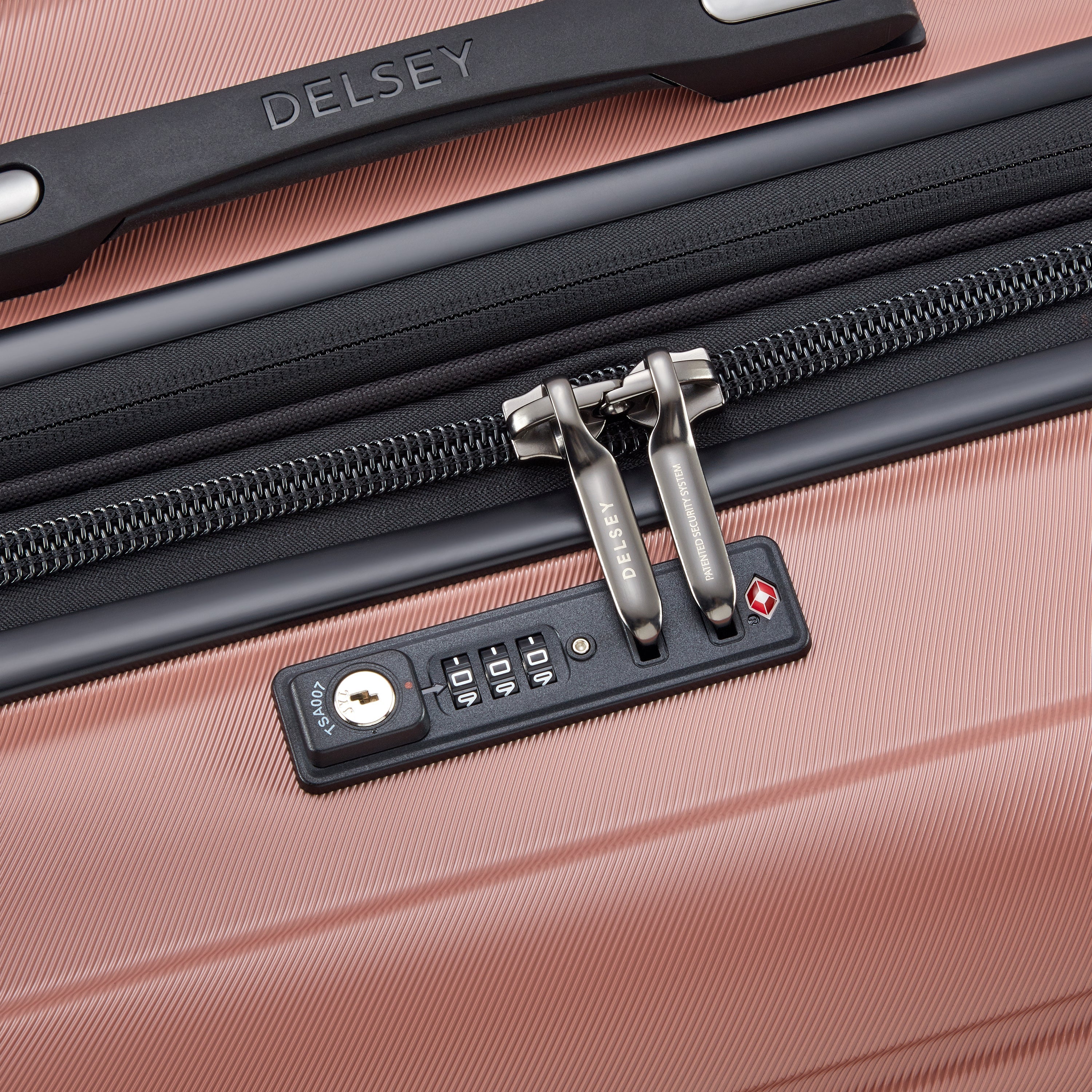delsey-brochant-3-shadow-5-0-reisekoffer-82-cm-rosa-erweiterbar image 4