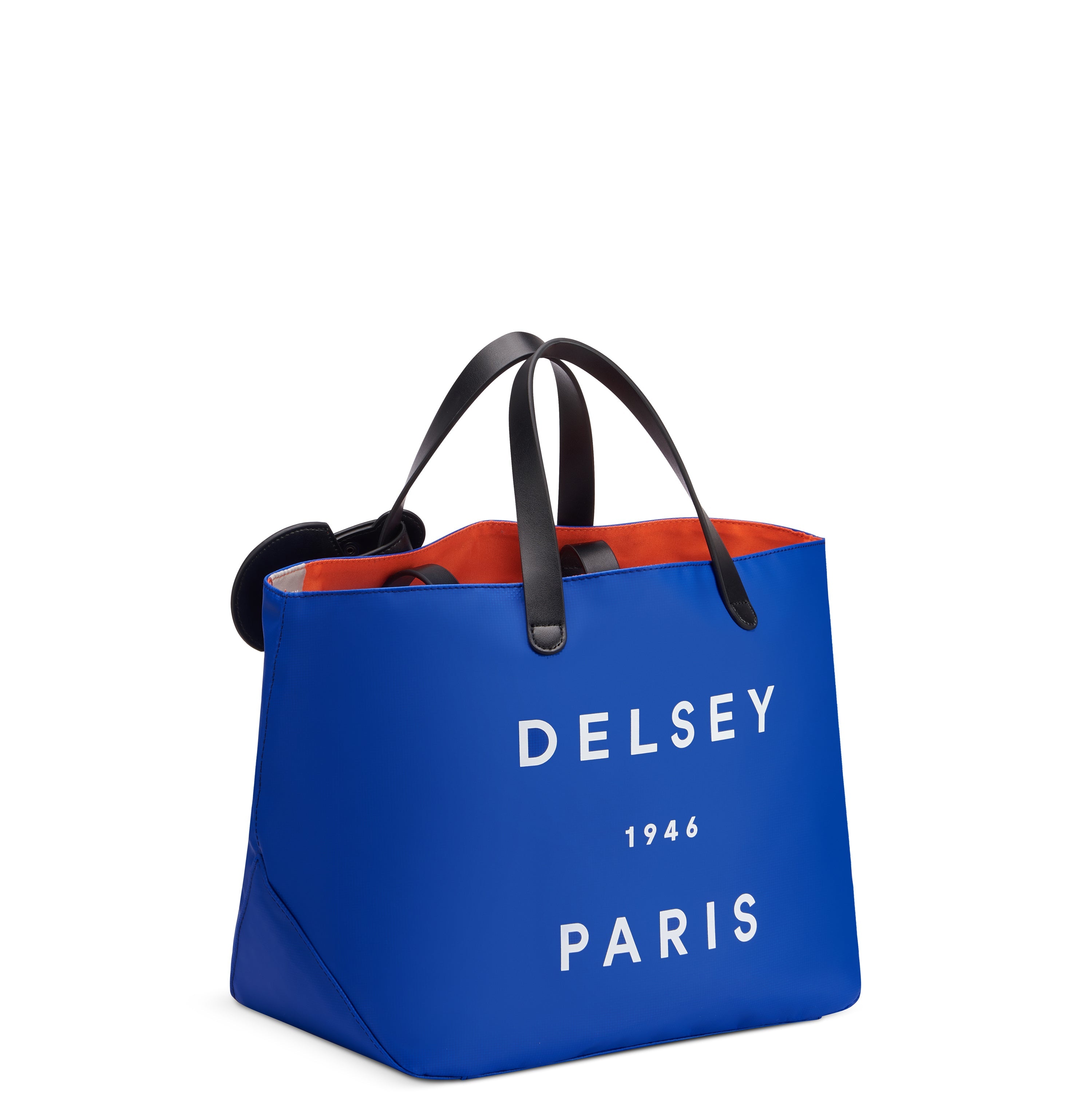delsey-elegance-croisiere-tote-26-cm-electric-blue-shopper image 2