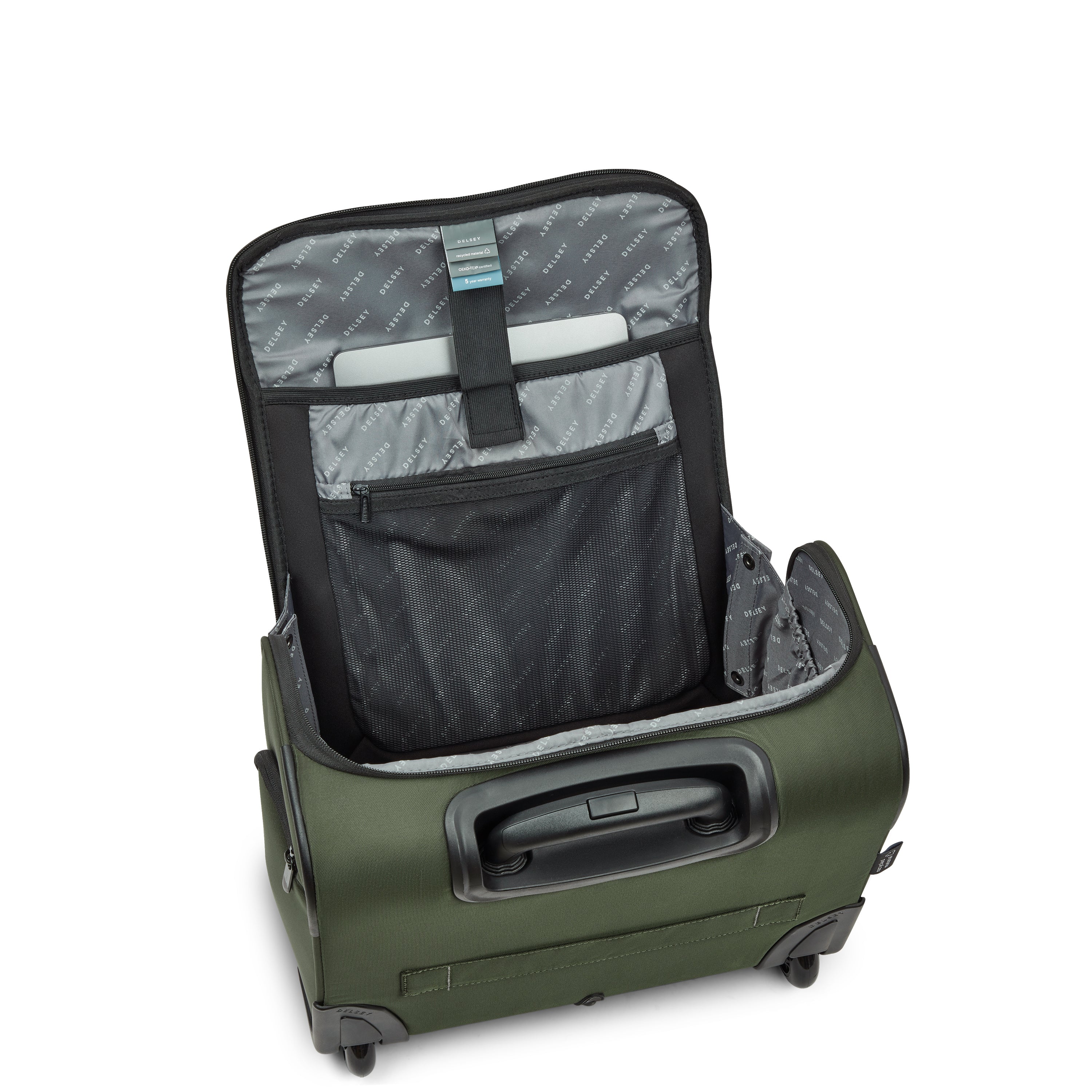 delsey-dlc-2-0-underseater-koffer-39-5cm-business-olive image 6