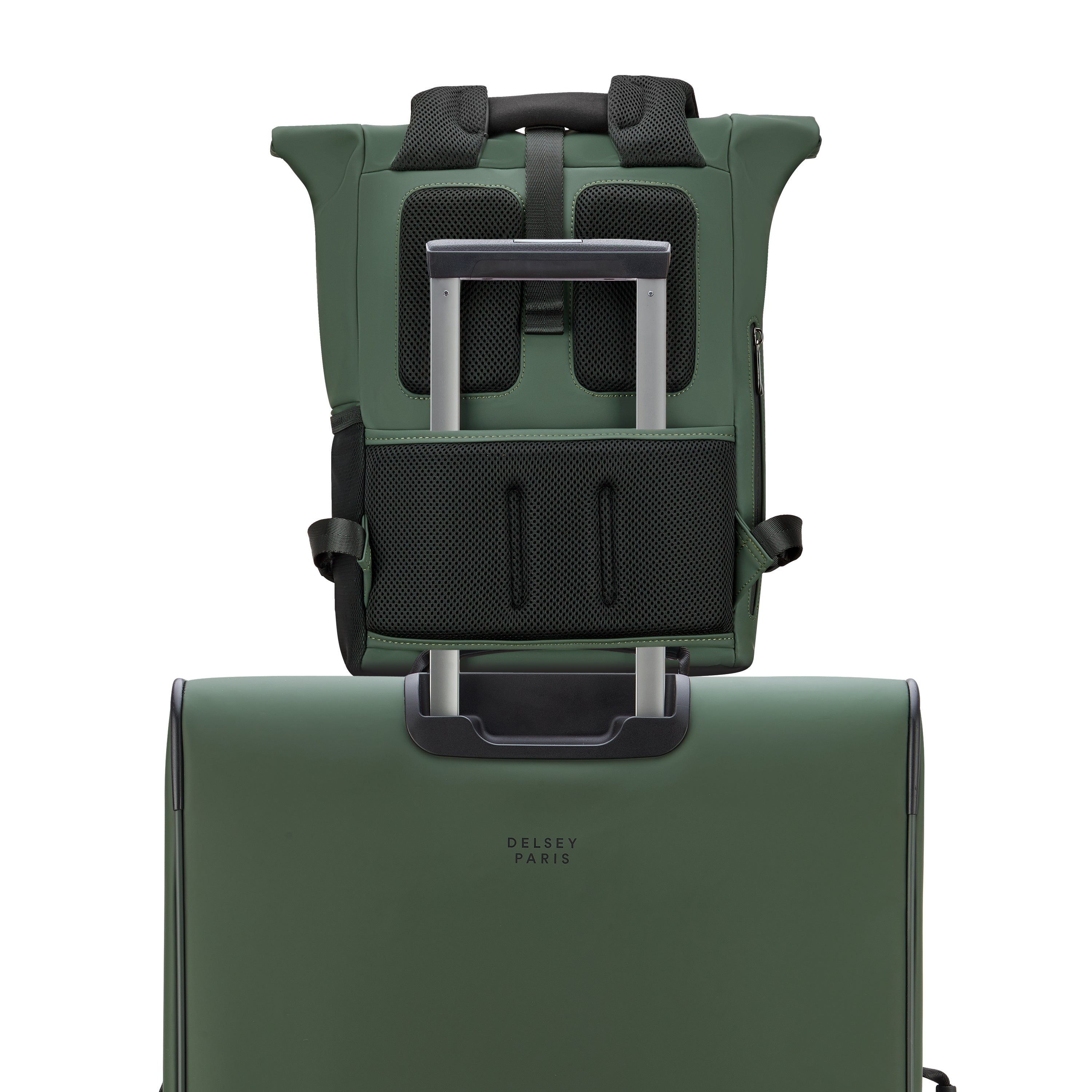 delsey-maubert-2-0-turenne-soft-rucksack-24l-gr-n-rolltop image 8