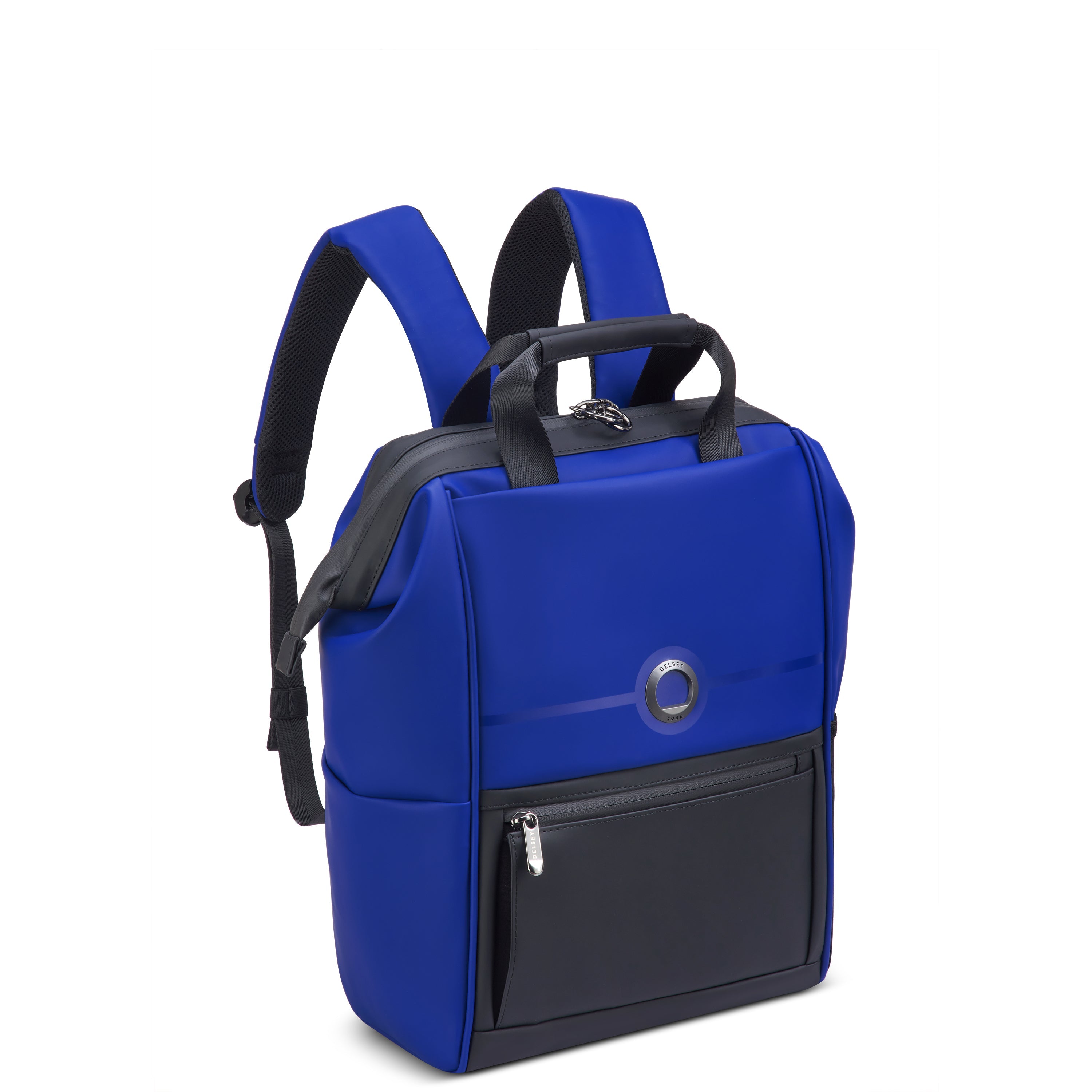 delsey-turenne-soft-rucksack-23l-electric-blue-laptop image 2