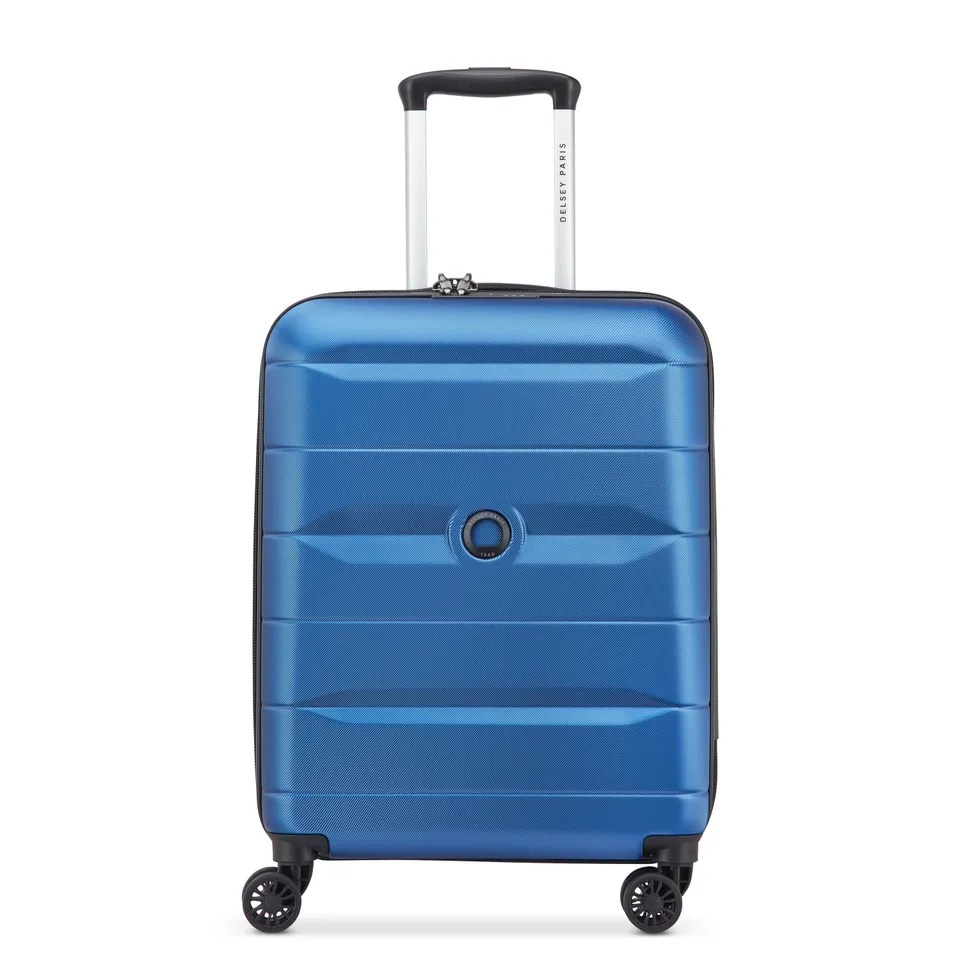 delsey-comete-4-kabinenkoffer-55-cm-hellblau-erweiterbar image 1