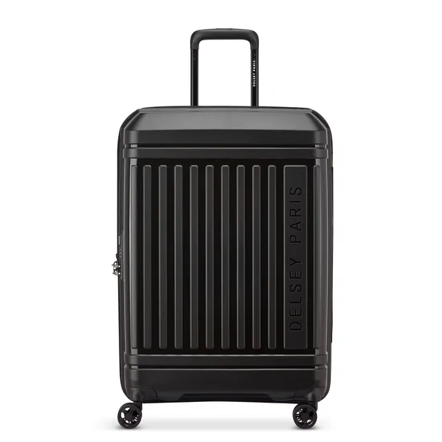 delsey-lutece-se-koffer-68-cm-erweiterbar-schwarz-mittel image 1