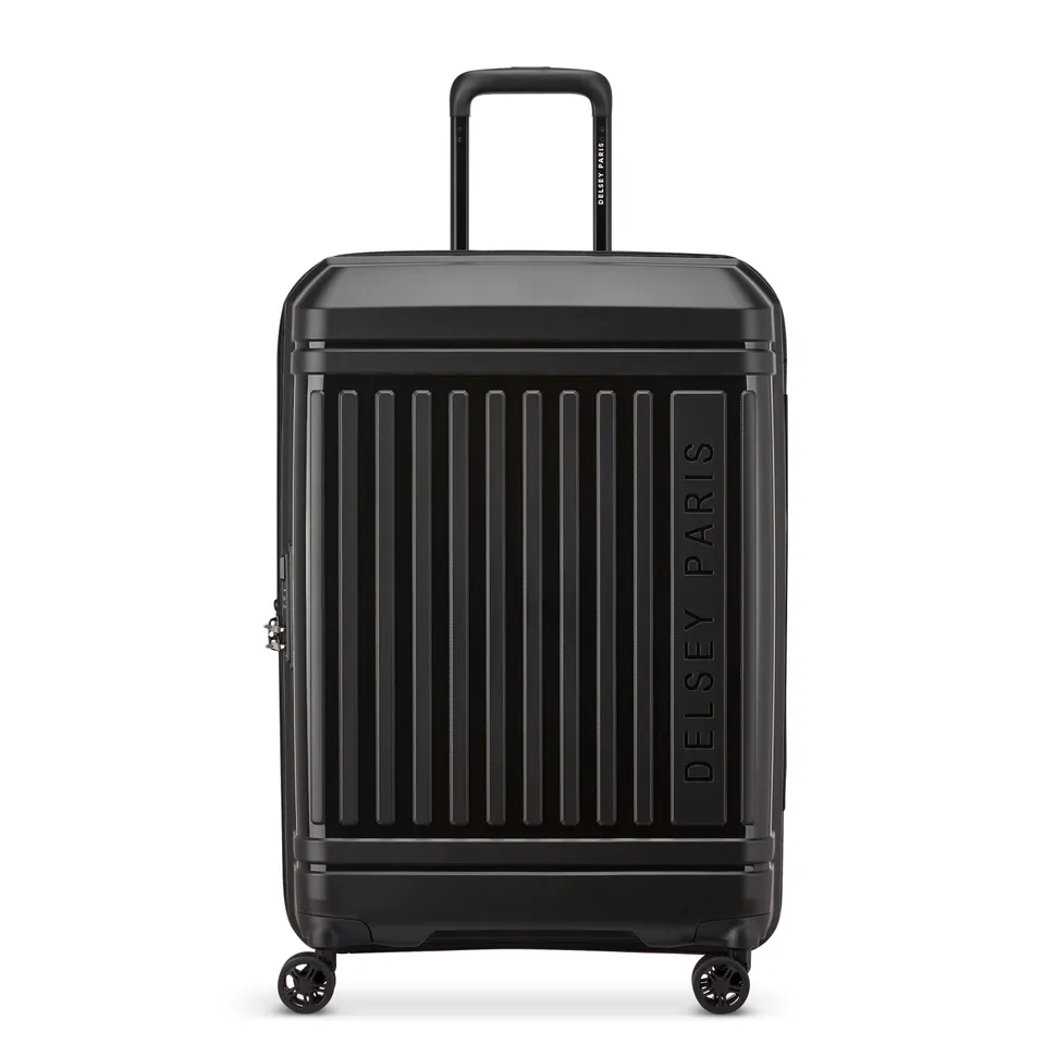 delsey-lutece-se-koffer-68-cm-erweiterbar-schwarz-mittel image 1