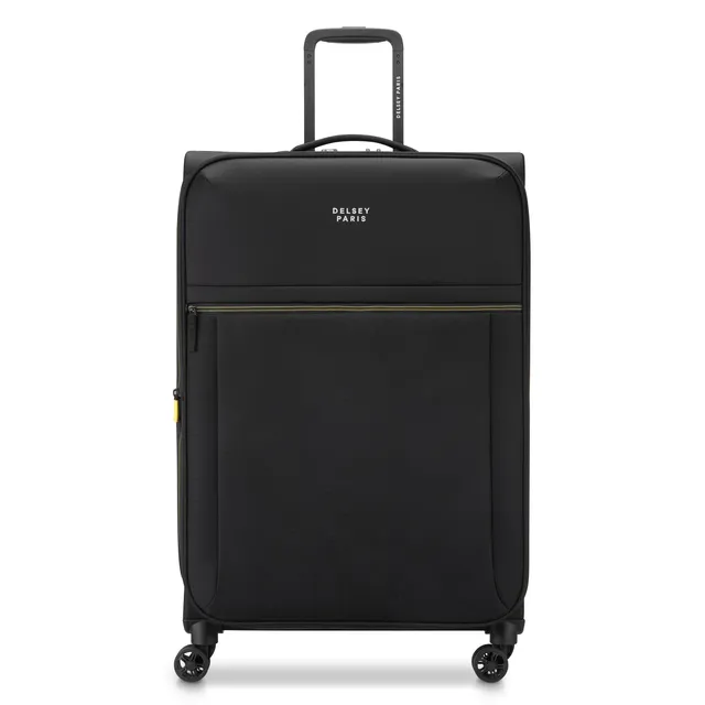delsey-brochant-3-koffer-78-cm-schwarz-erweiterbar-weich image 1