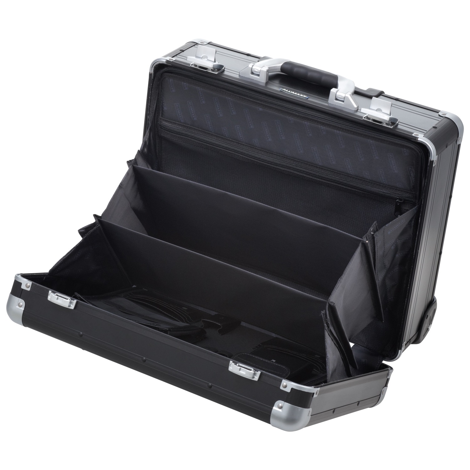 alumaxx-galaxy-business-trolley-schwarz-matt-aluminium image 2