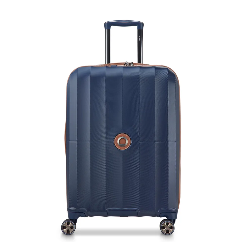 delsey-carrousel-2-koffer-66-cm-blau-erweiterbar image 1