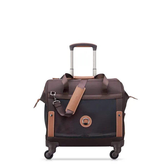 delsey-chatelet-air-2-0-trolley-tiertransporttasche-braun image 1