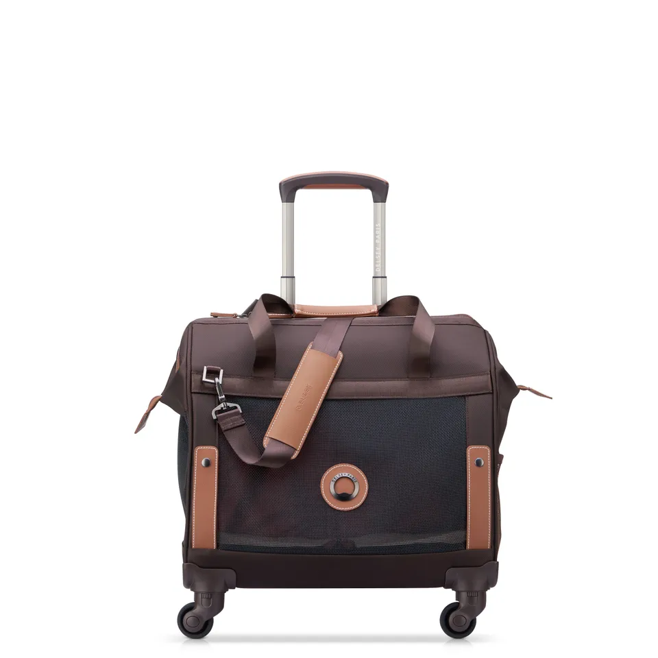 delsey-chatelet-air-2-0-trolley-tiertransporttasche-braun image 1