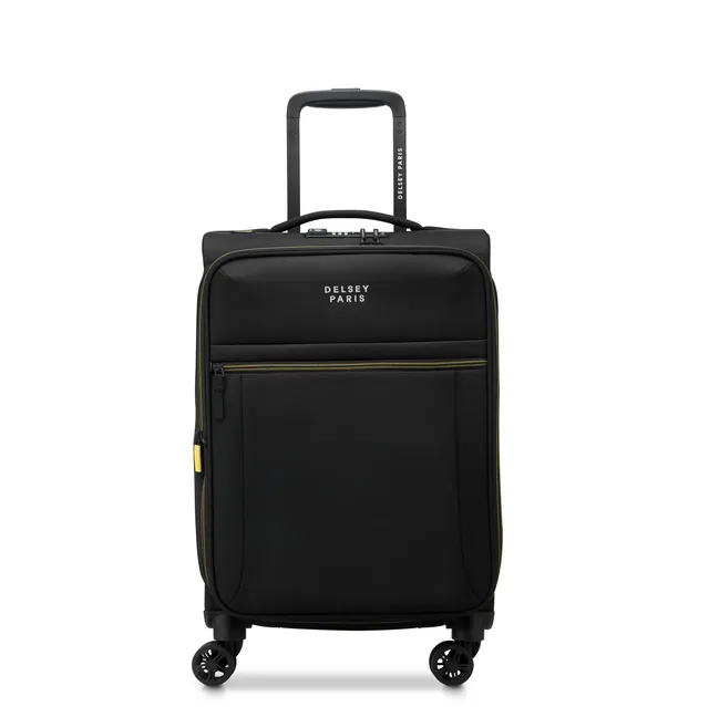 delsey-paris-brochant-3-kabinenkoffer-55-cm-schwarz-erweiterbar image 1