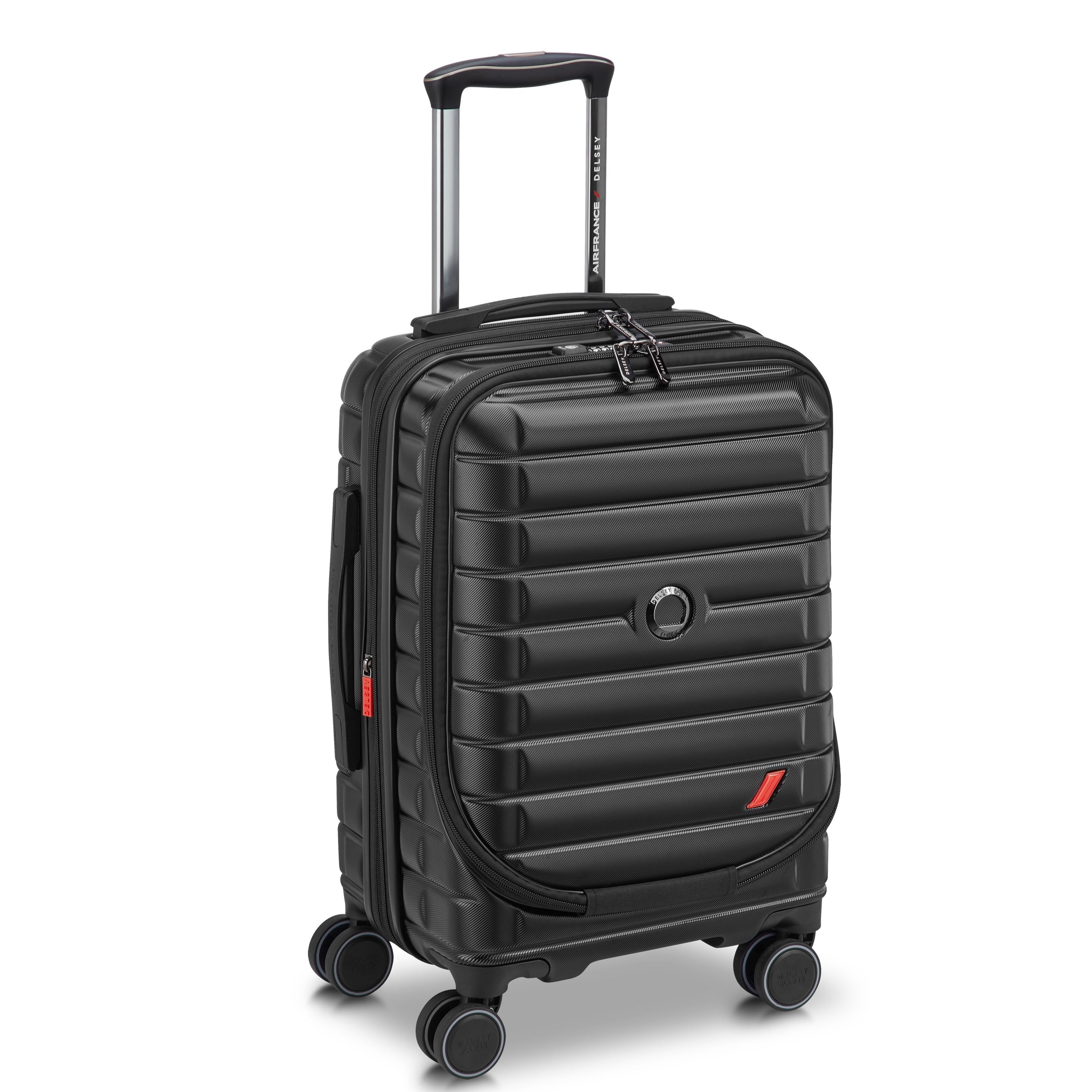 delsey-elegance-kabinenkoffer-55-cm-schwarz-erweiterbar-hartschale image 2