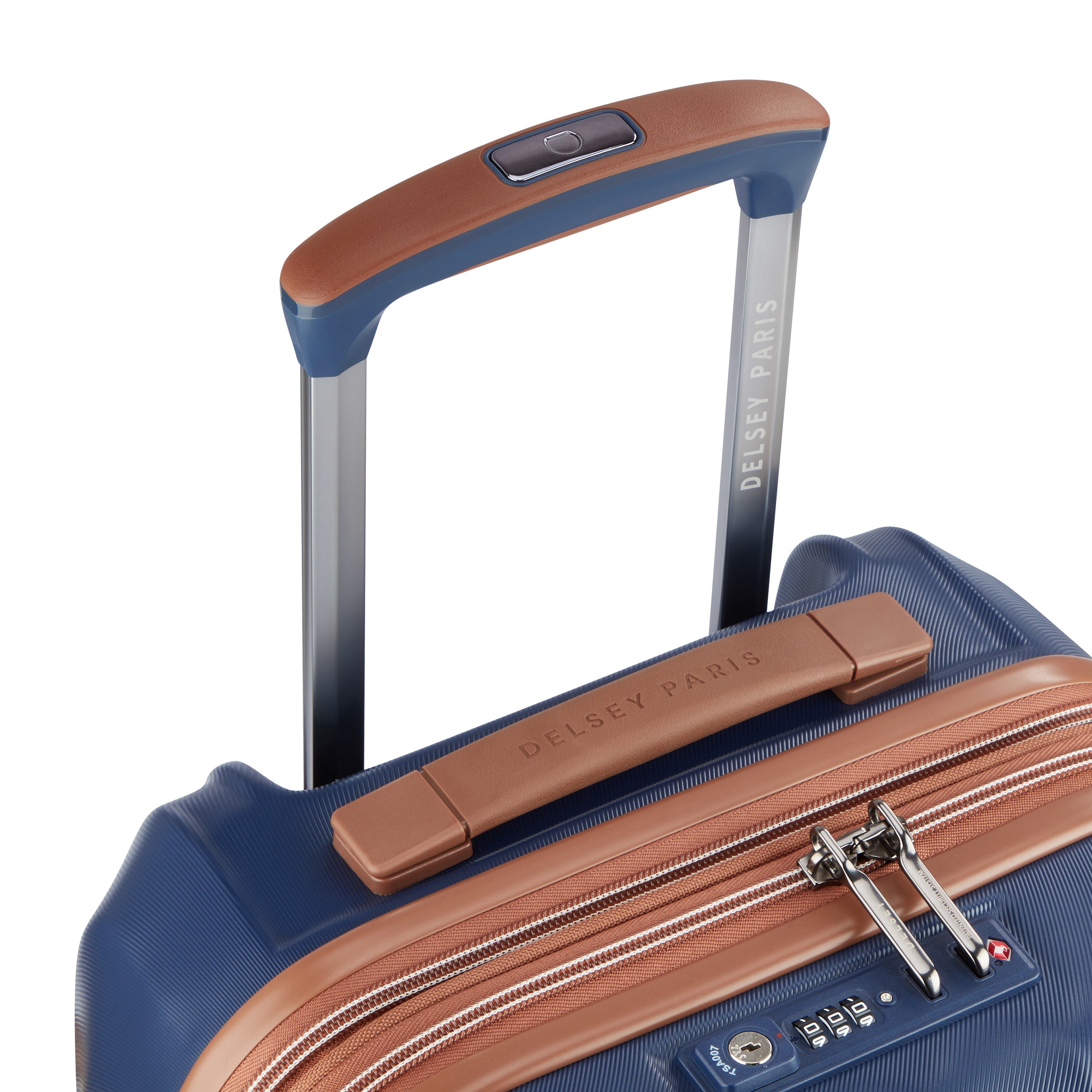 delsey-carrousel-2-kabinenkoffer-55-cm-blau-erweiterbar image 6