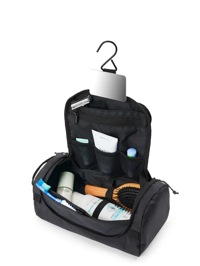 aevor-wash-pack-kulturbeutel-3l-proof-black-spiegel image 1