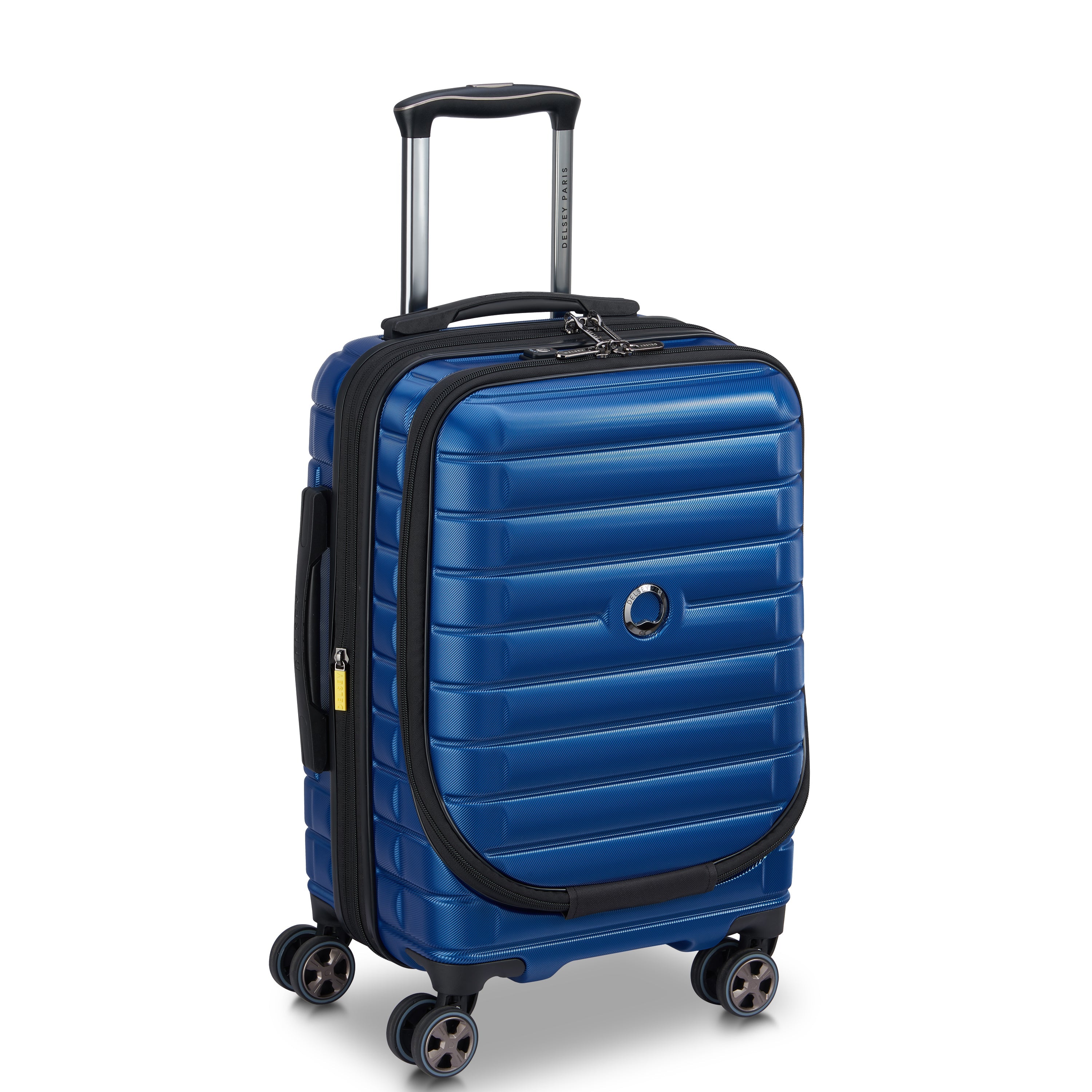delsey-shadow-5-0-kabinenkoffer-55-cm-blau-erweiterbar image 2
