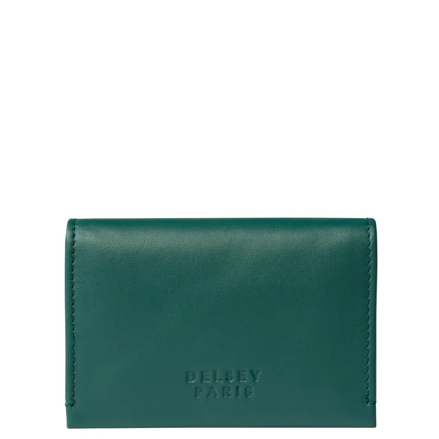 delsey-le-cuir-lisse-geldb-rse-gr-n-leder-premium-2 image 1
