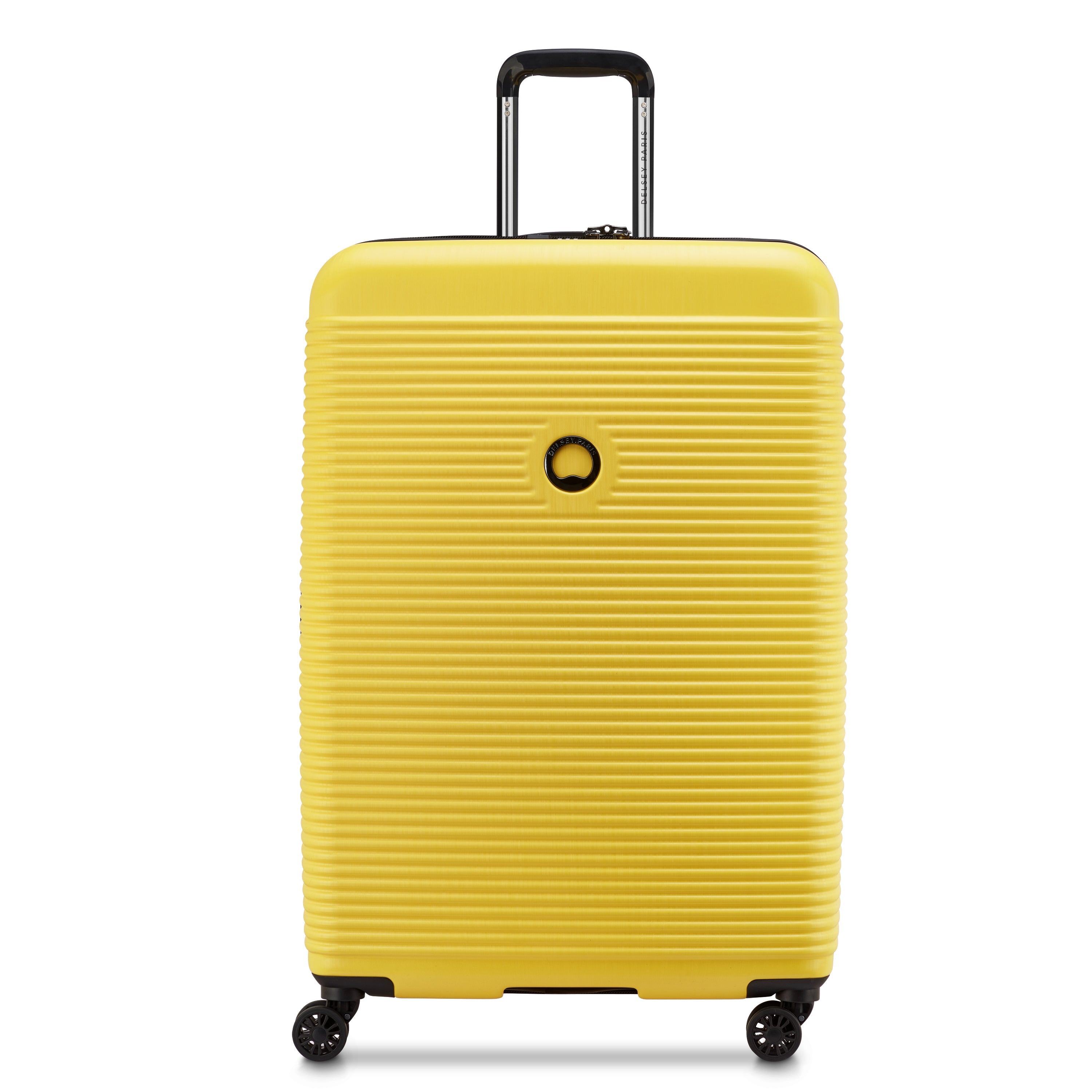 delsey-carrousel-2-freestyle-hartschalenkoffer-76-cm-gelb-erweiterbar image 4