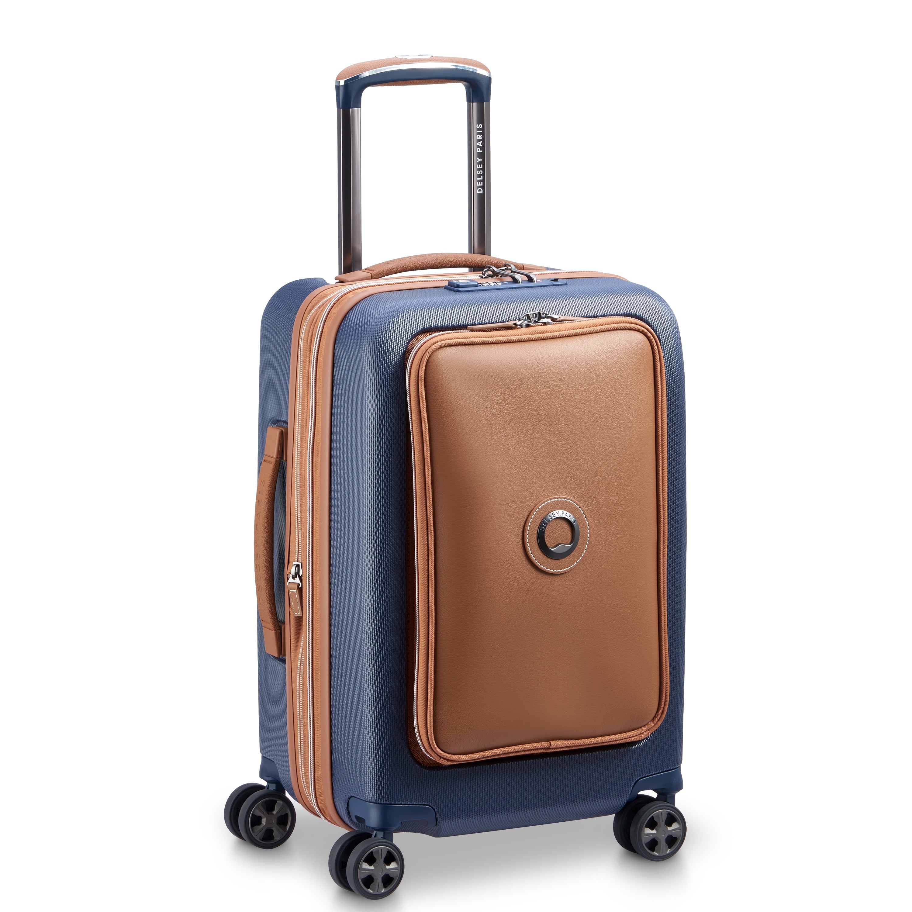 delsey-chatelet-air-2-0-kabinenkoffer-55-cm-navy-erweiterbar image 2