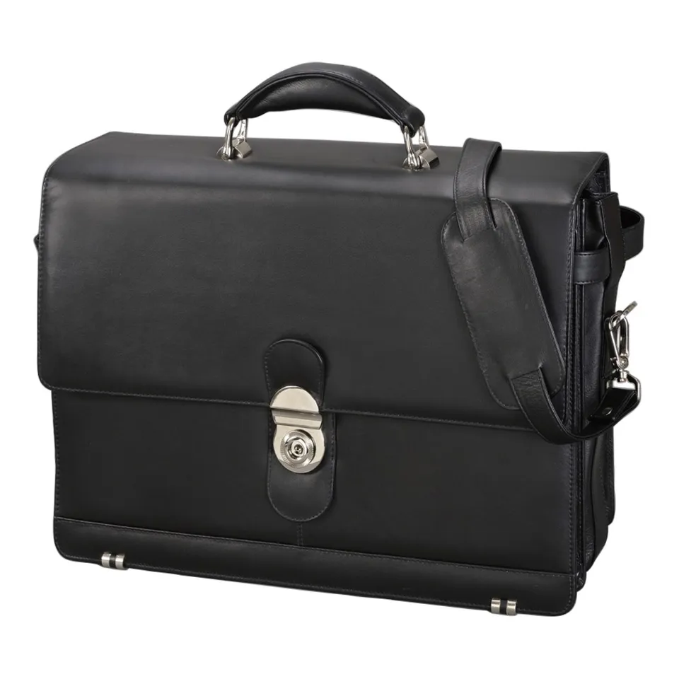 alumaxx-monza-aktentasche-leder-schwarz-15-zoll-laptop image 1