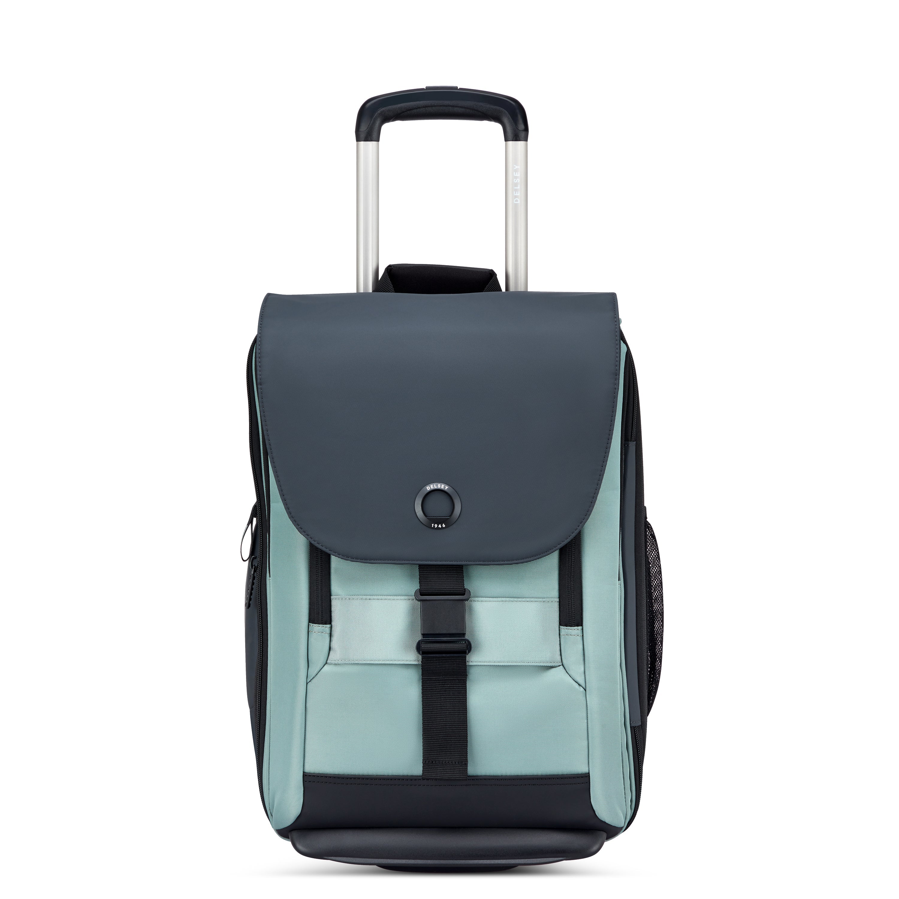 delsey-paris-securflap-rucksack-trolley-32l-sage-green image 1