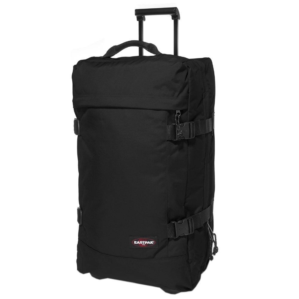 eastpak-tranverz-m-koffer-66-cm-78-l-schwarz-mit-rollen image 1