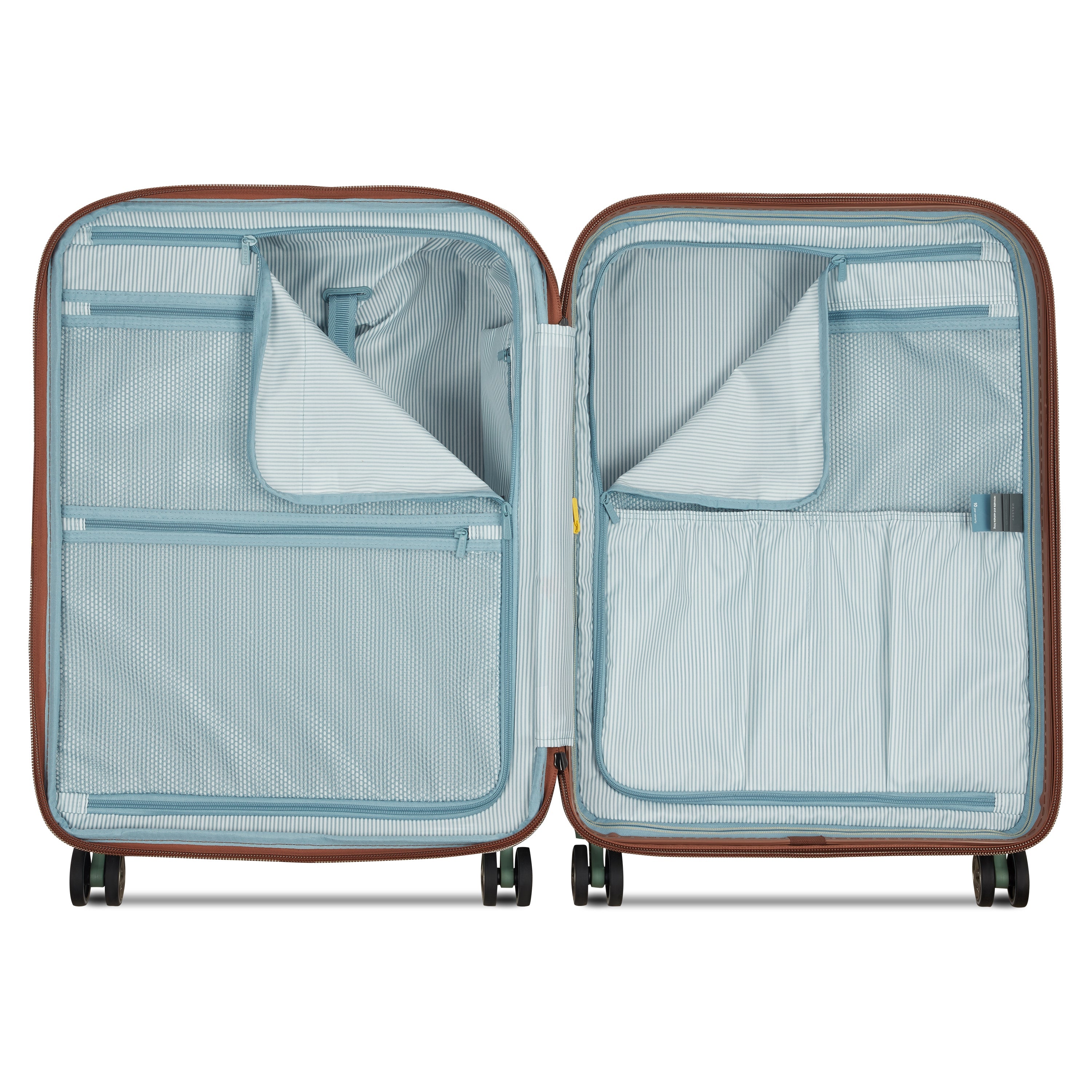 delsey-carrousel-2-66-cm-hartschalenkoffer-sage-green-erweiterbar image 6