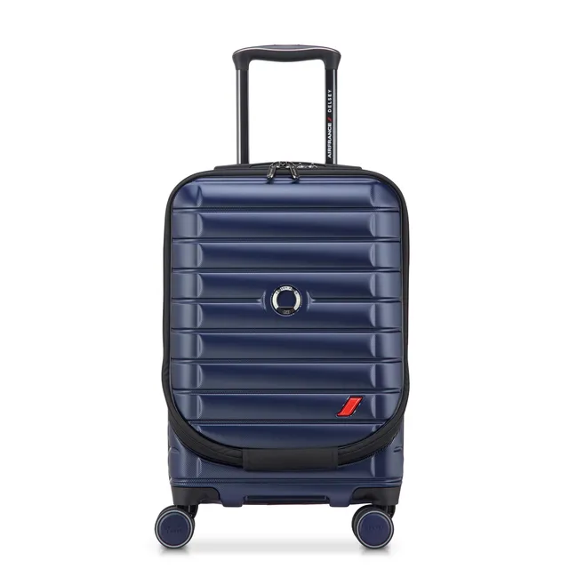 delsey-paris-elegance-kabinenkoffer-55-cm-blau-erweiterbar image 1