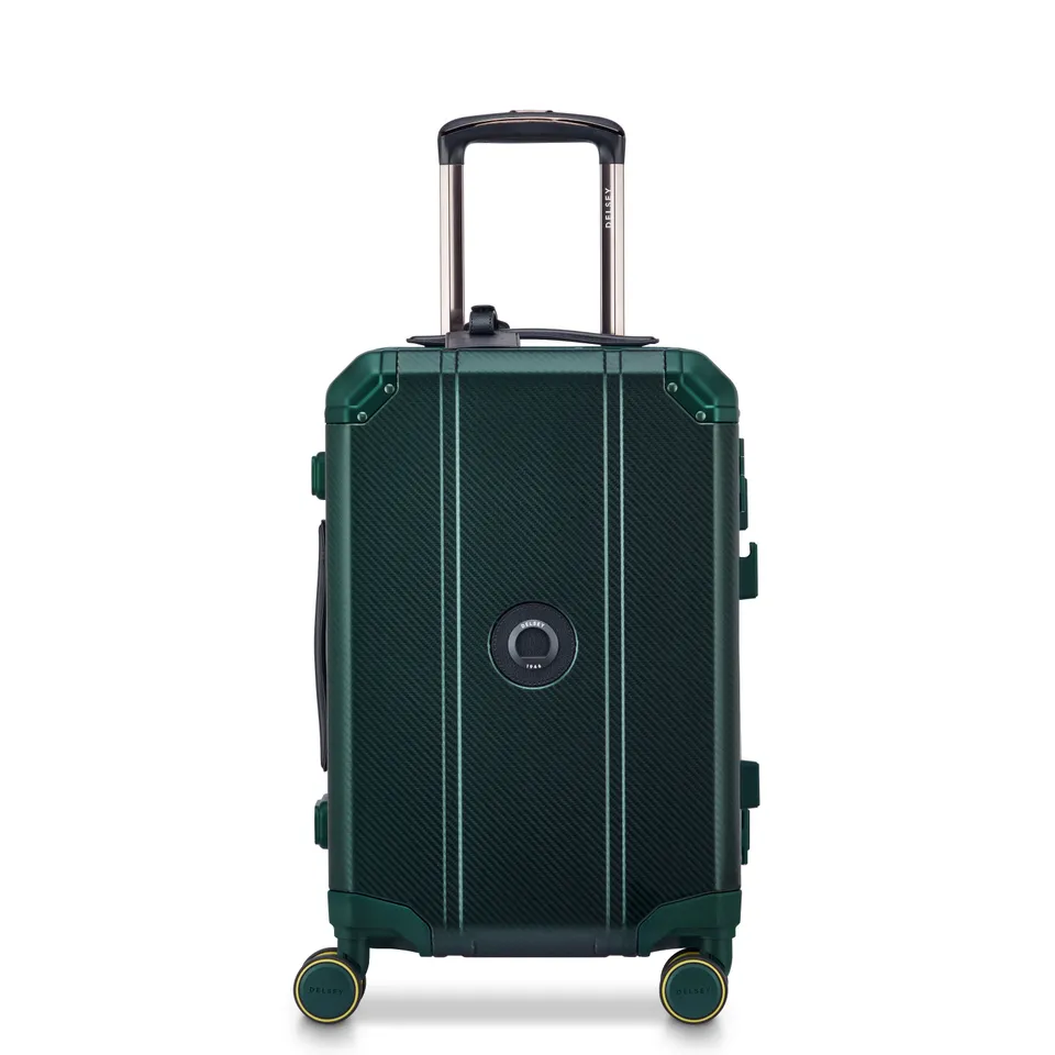 delsey-alu-r-aluminium-kabinenkoffer-55-cm-gr-n image 1