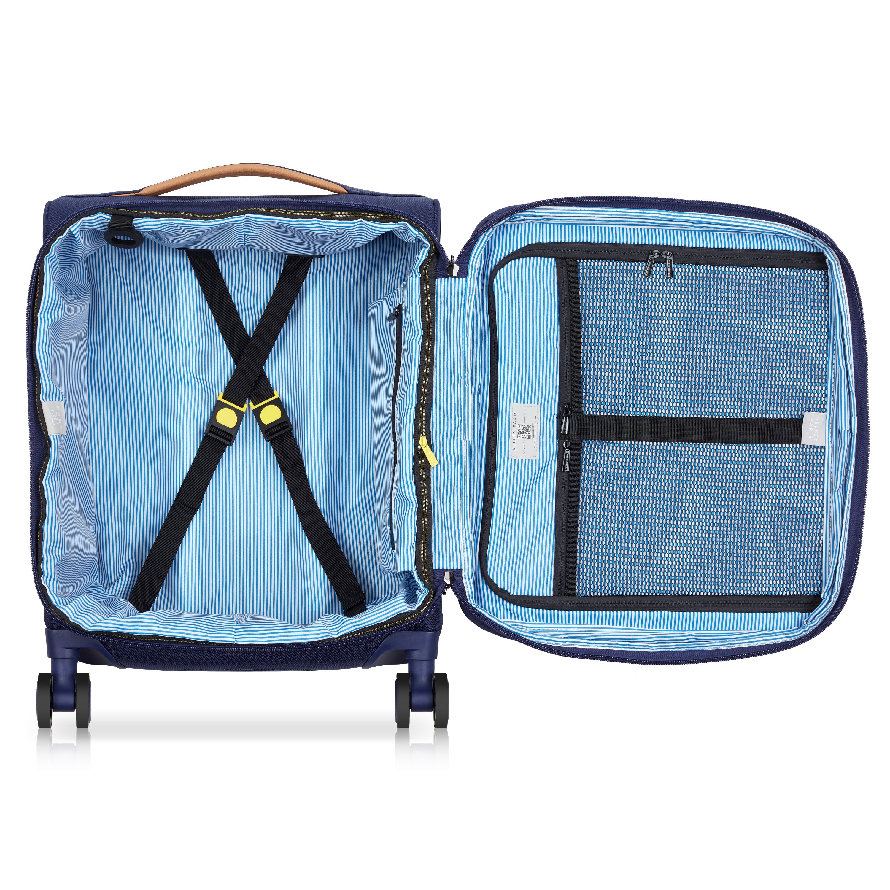 delsey-montmartre-3-kabinenkoffer-55-cm-navy-erweiterbar-2 image 6